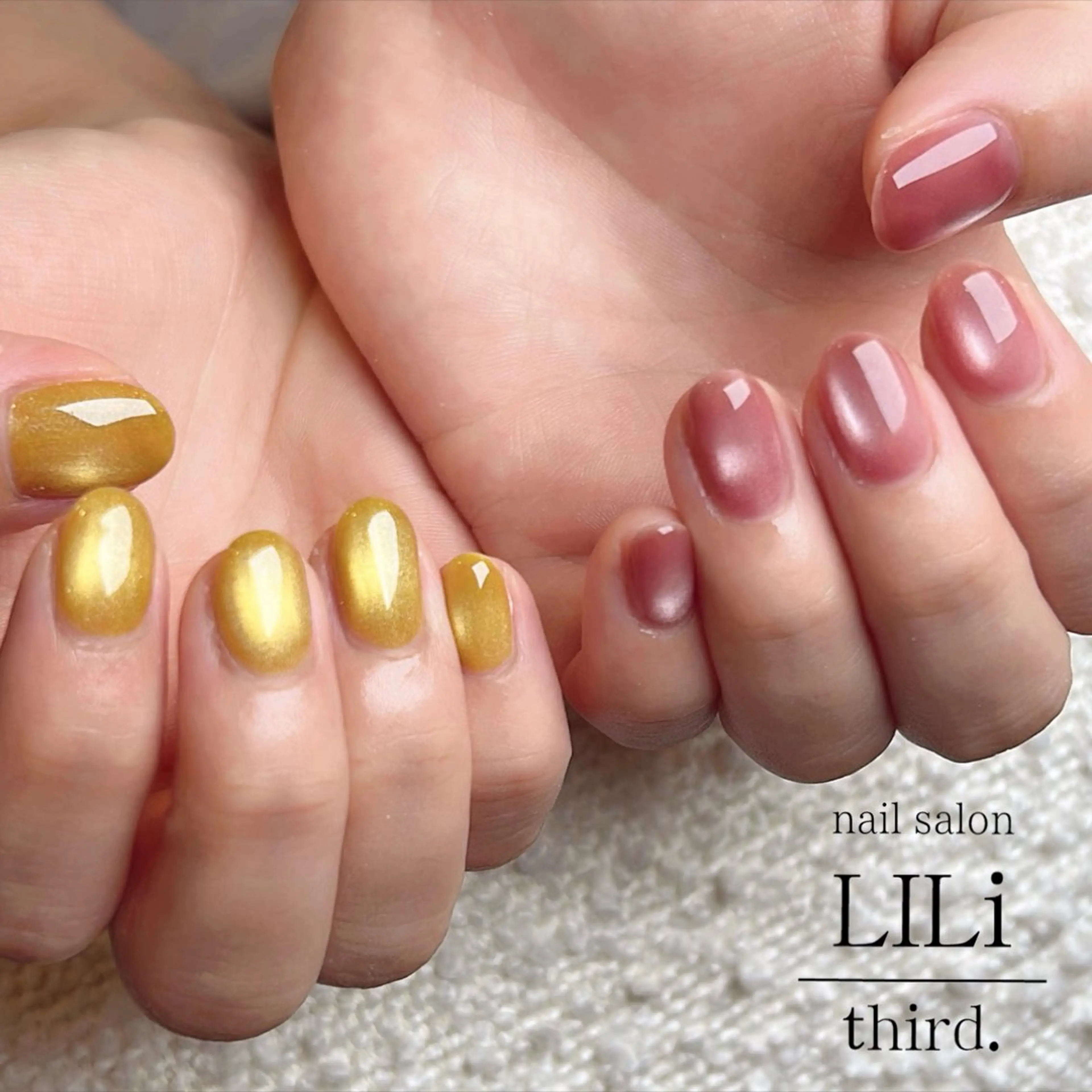 ネイル ハンドネイル nail salon LILi third.所属・Saya ᵕ̈*のネイルデザイン