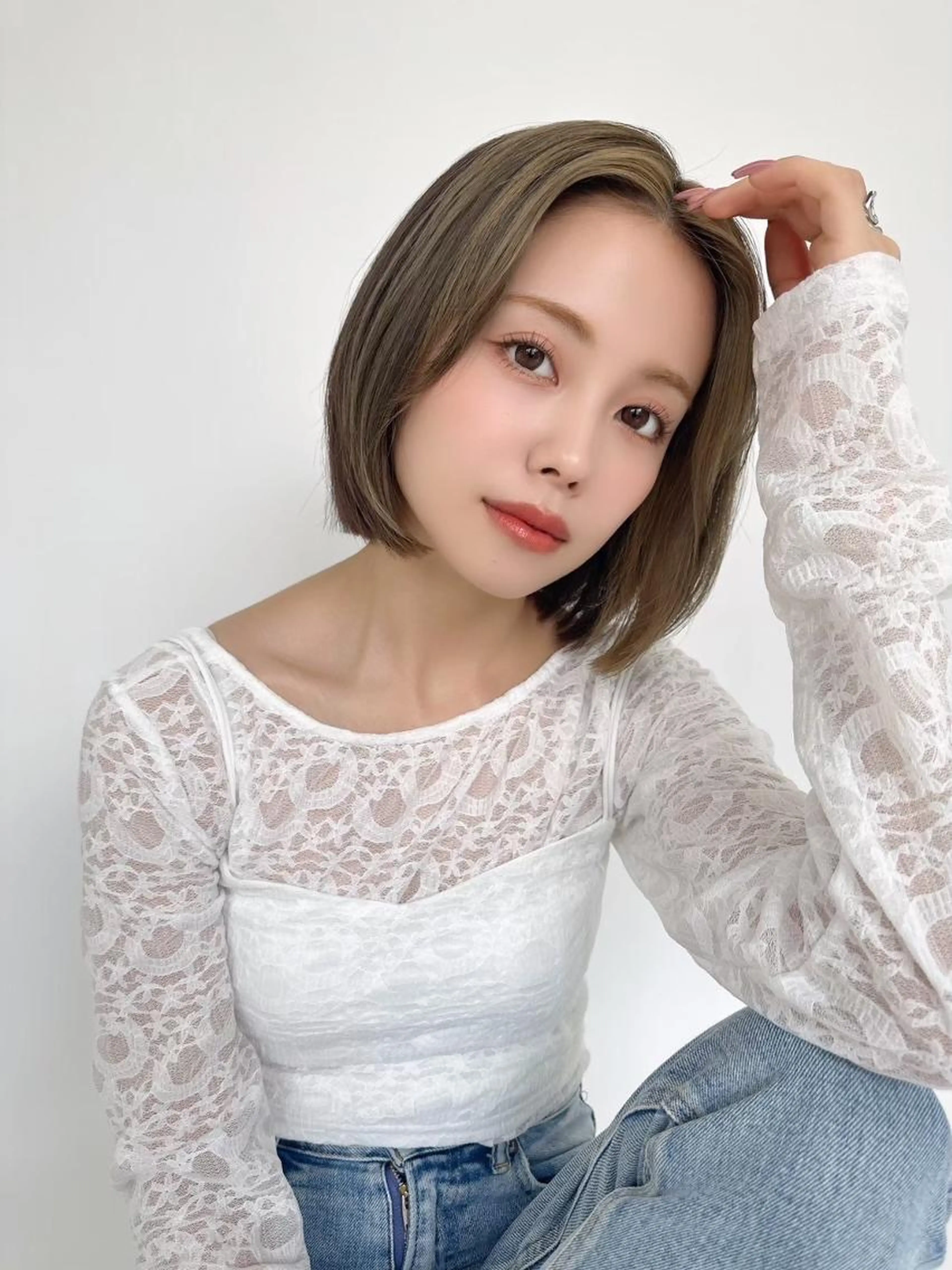 《ダメージを最小限に抑えツヤ×透明感カラー》🌈イルミナカラー＋保湿トリートメント🌷の写真