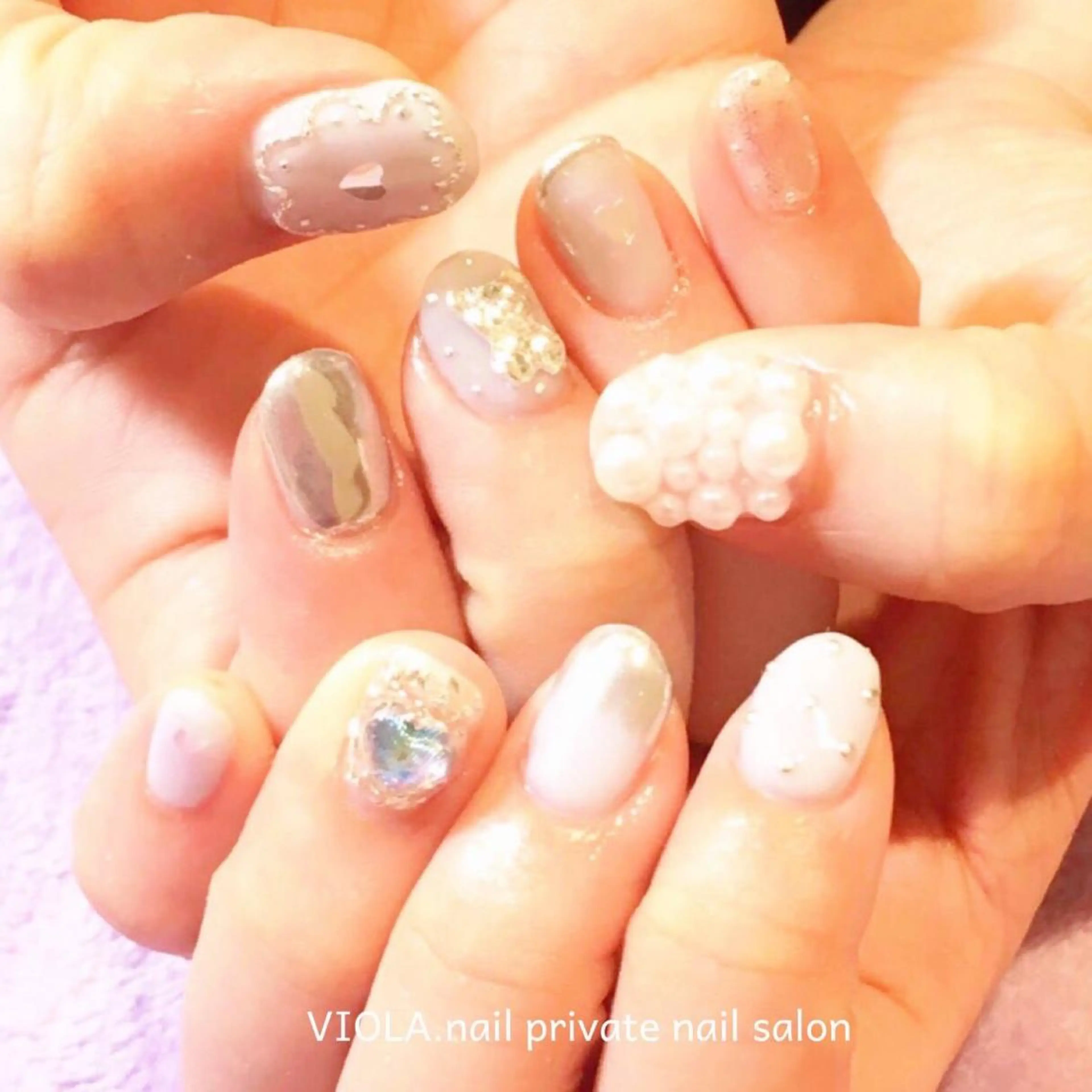 ネイル ハンドネイル VIOLA .nailのネイルデザイン