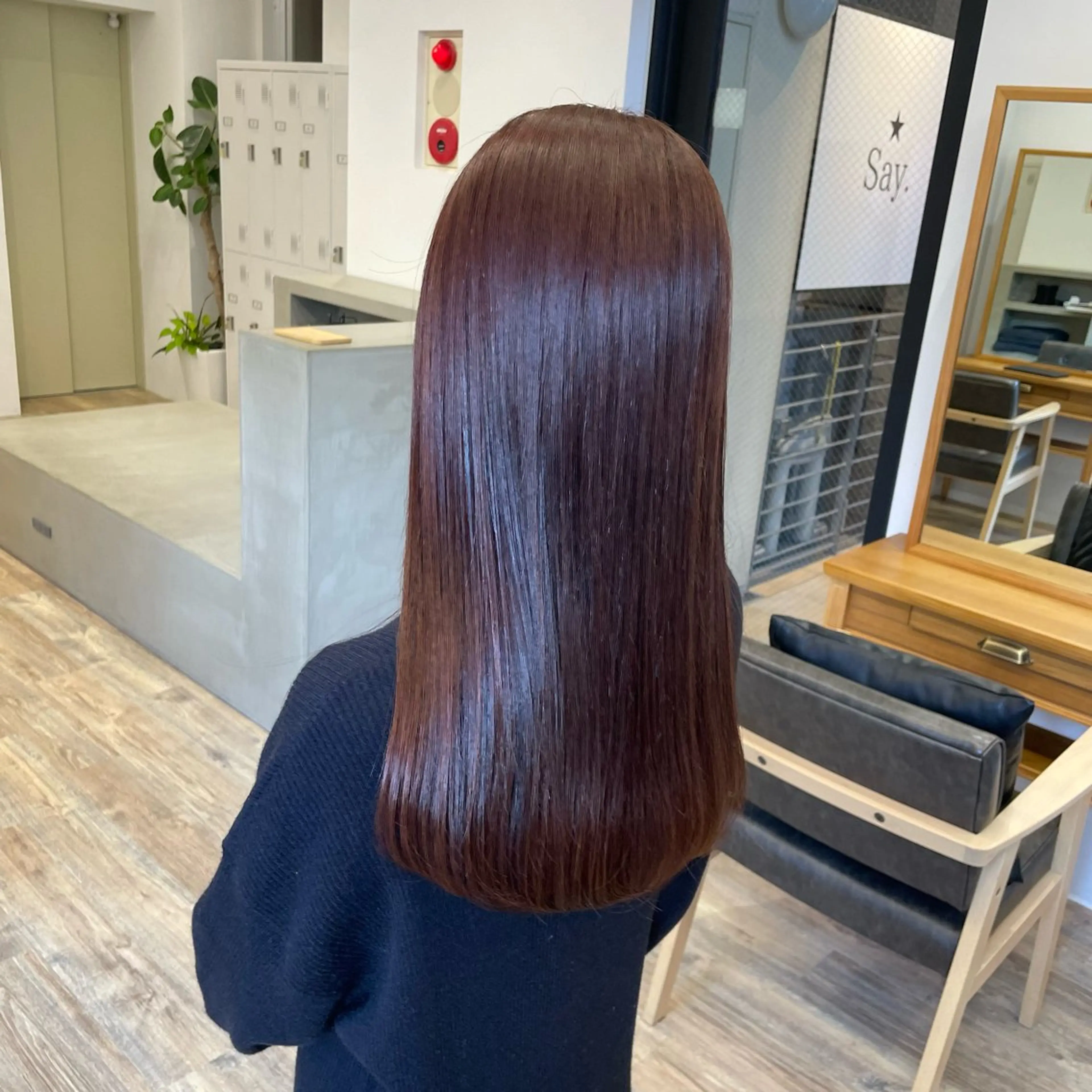 セミロング 艶髪/髪質改善 ナカムラのヘアスタイル