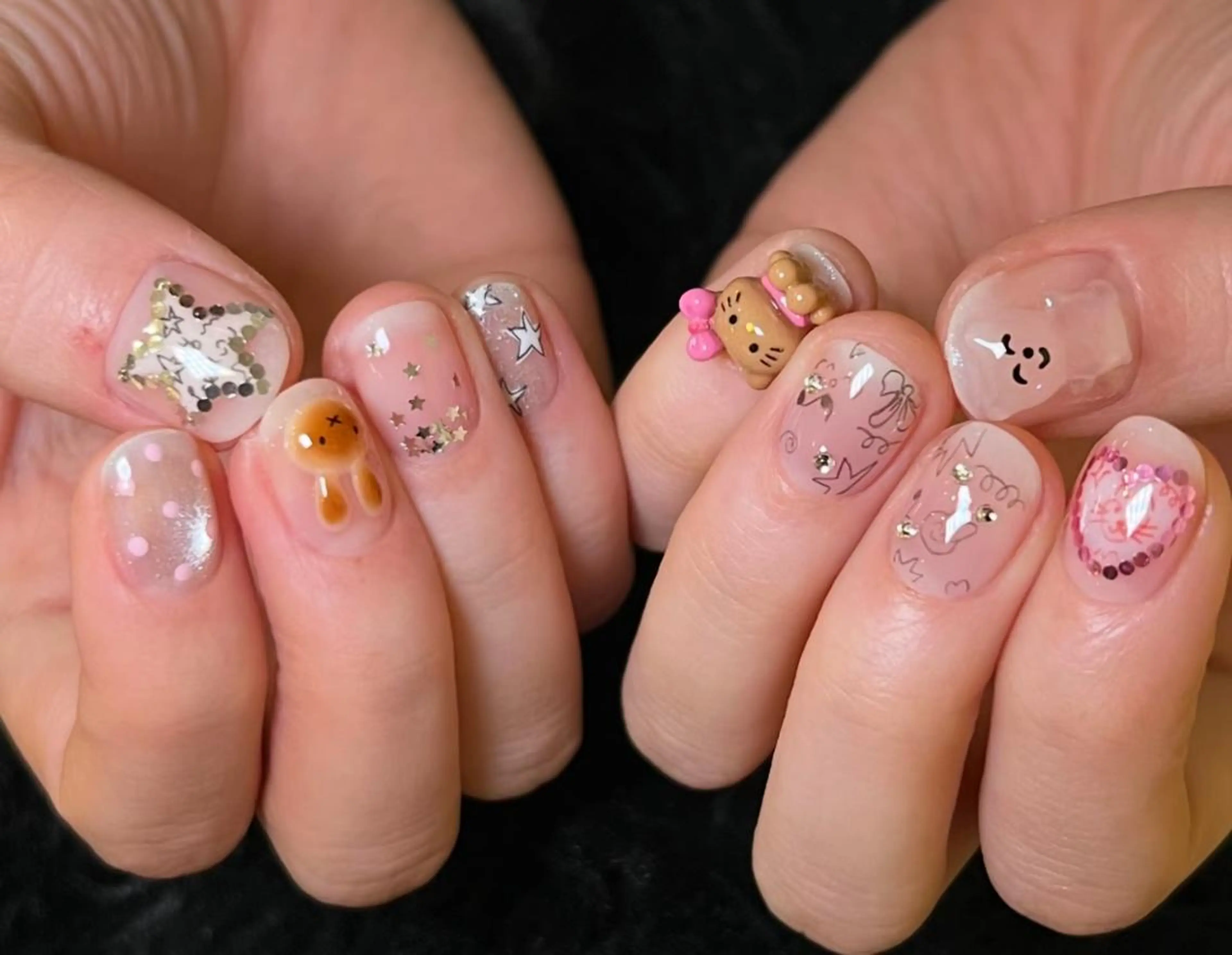 ネイル ハンドネイル 🎀 KiKi_nailのネイルデザイン