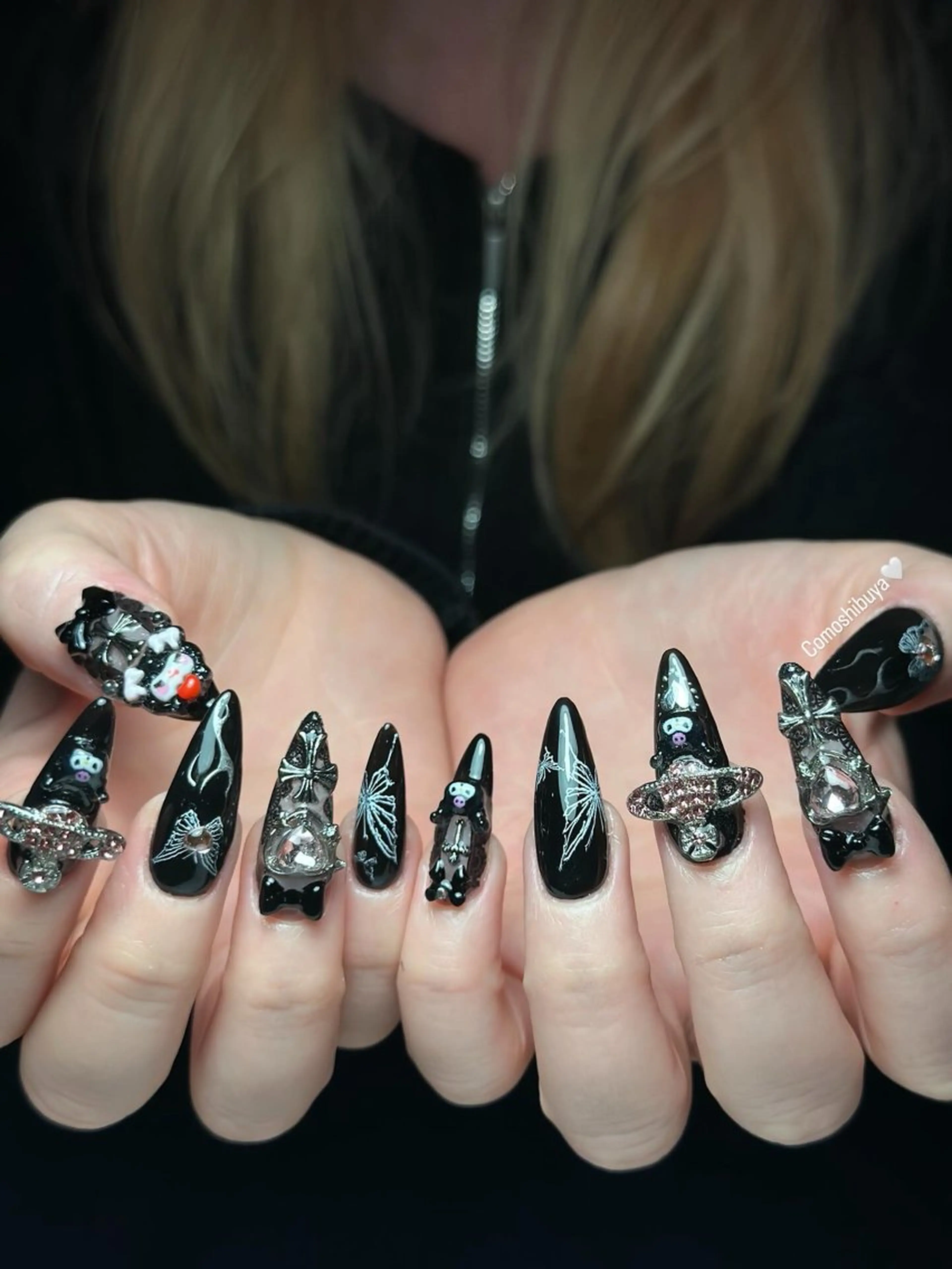 ネイル 韓国ネイル シンプルネイル ワンホンネイル ハンドネイル CoMo Nail Studio所属・CoMo Nailのネイルデザイン