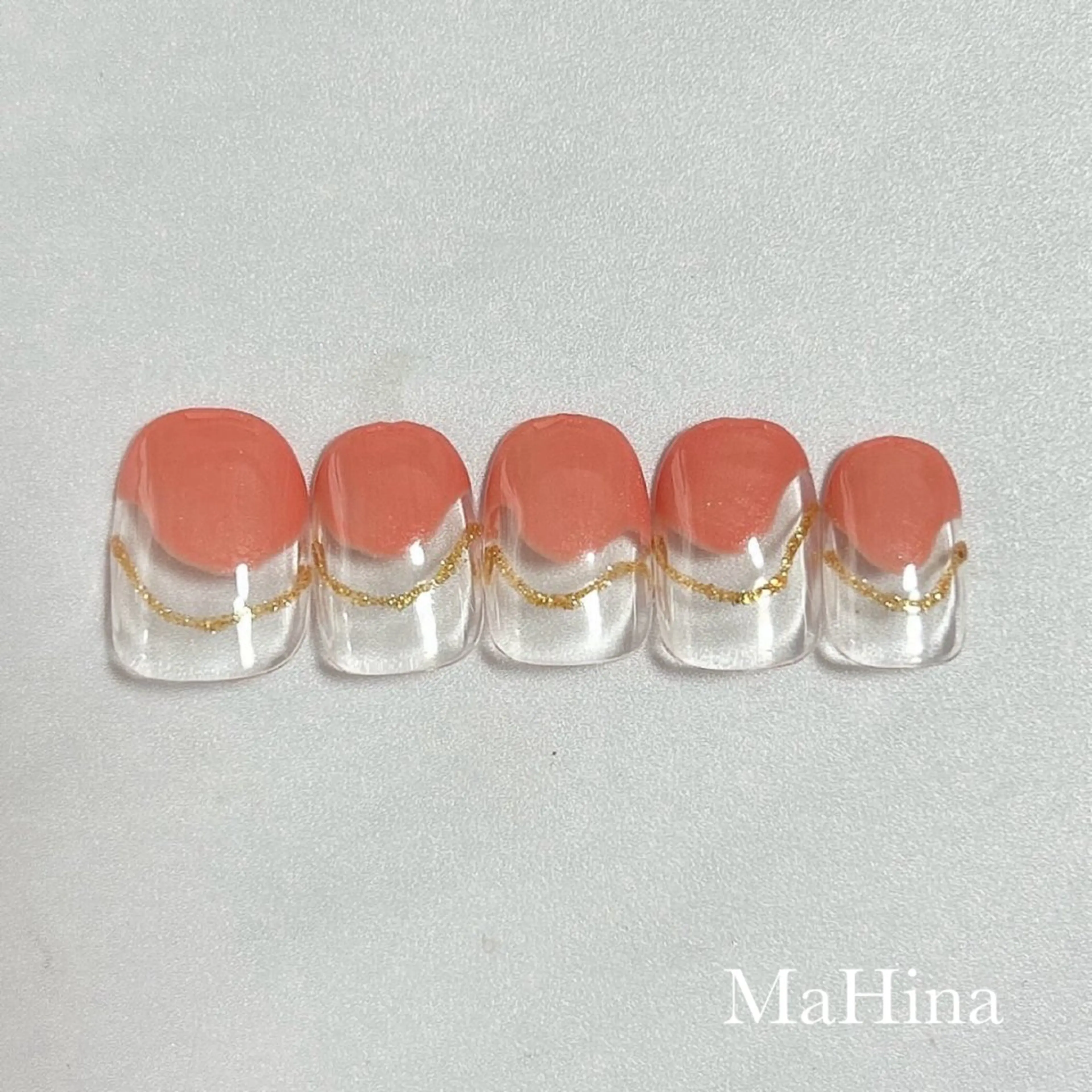 ネイル ピンク ハンドネイル Healing Salon...MaHina(マヒナ)所属・MaHina🌙 salonのネイルデザイン