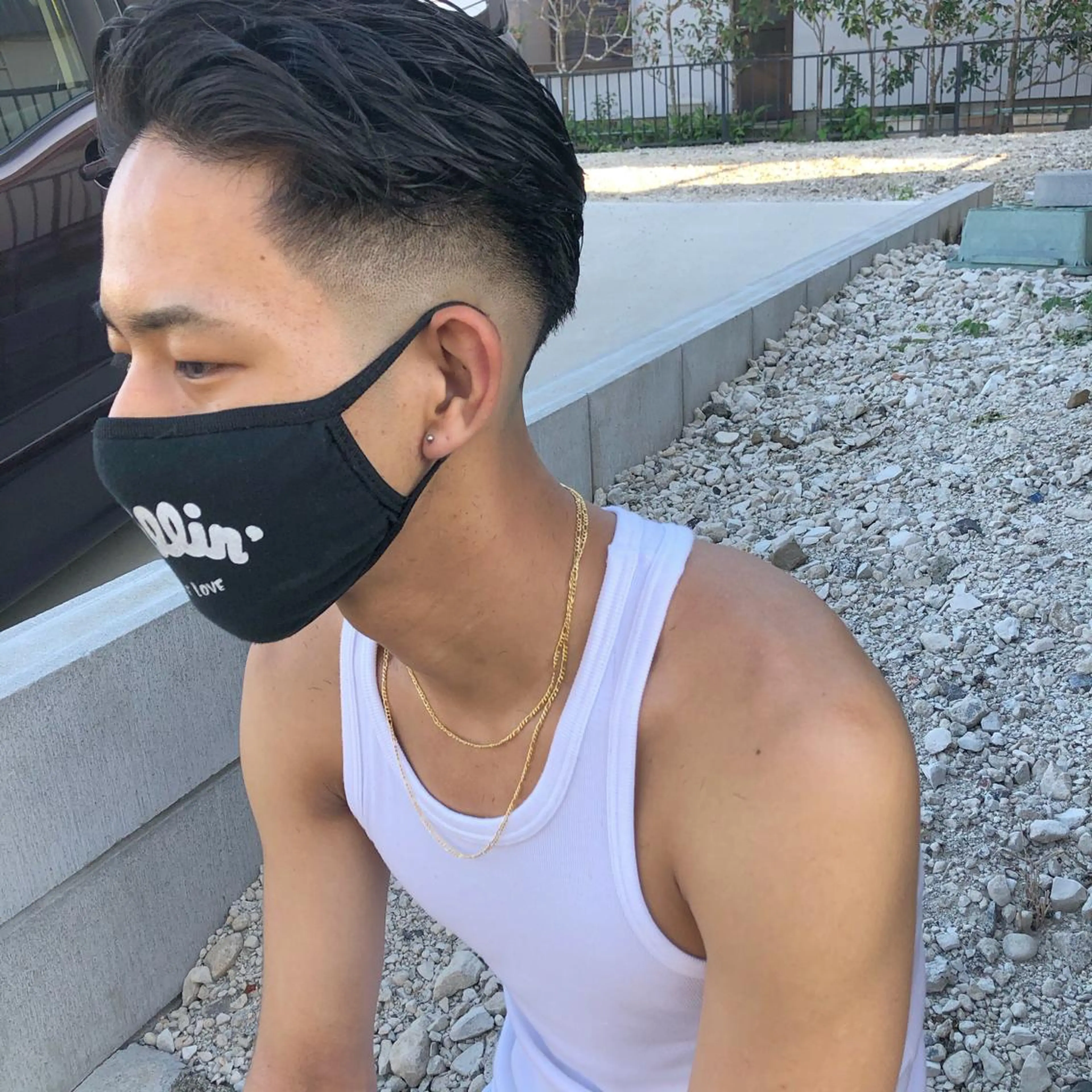 メンズ フェードカット メンズベリーショート カット Le'a所属・渋谷/フェード/ 國分 翔のヘアスタイル