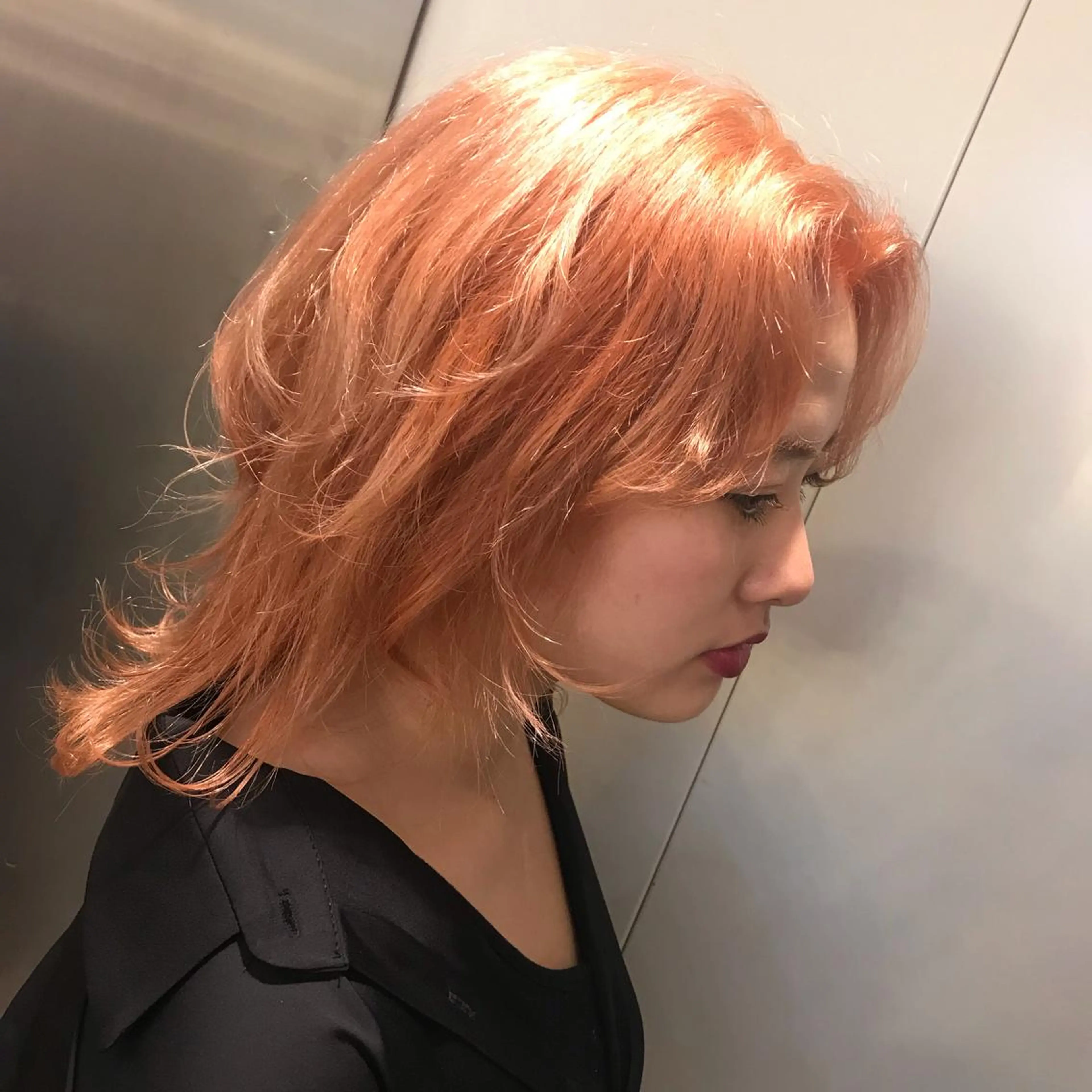 ミディアム カラー GO TODAY SHAiRE SALON 町田店所属・🫧大森 知夏🫧のヘアスタイル