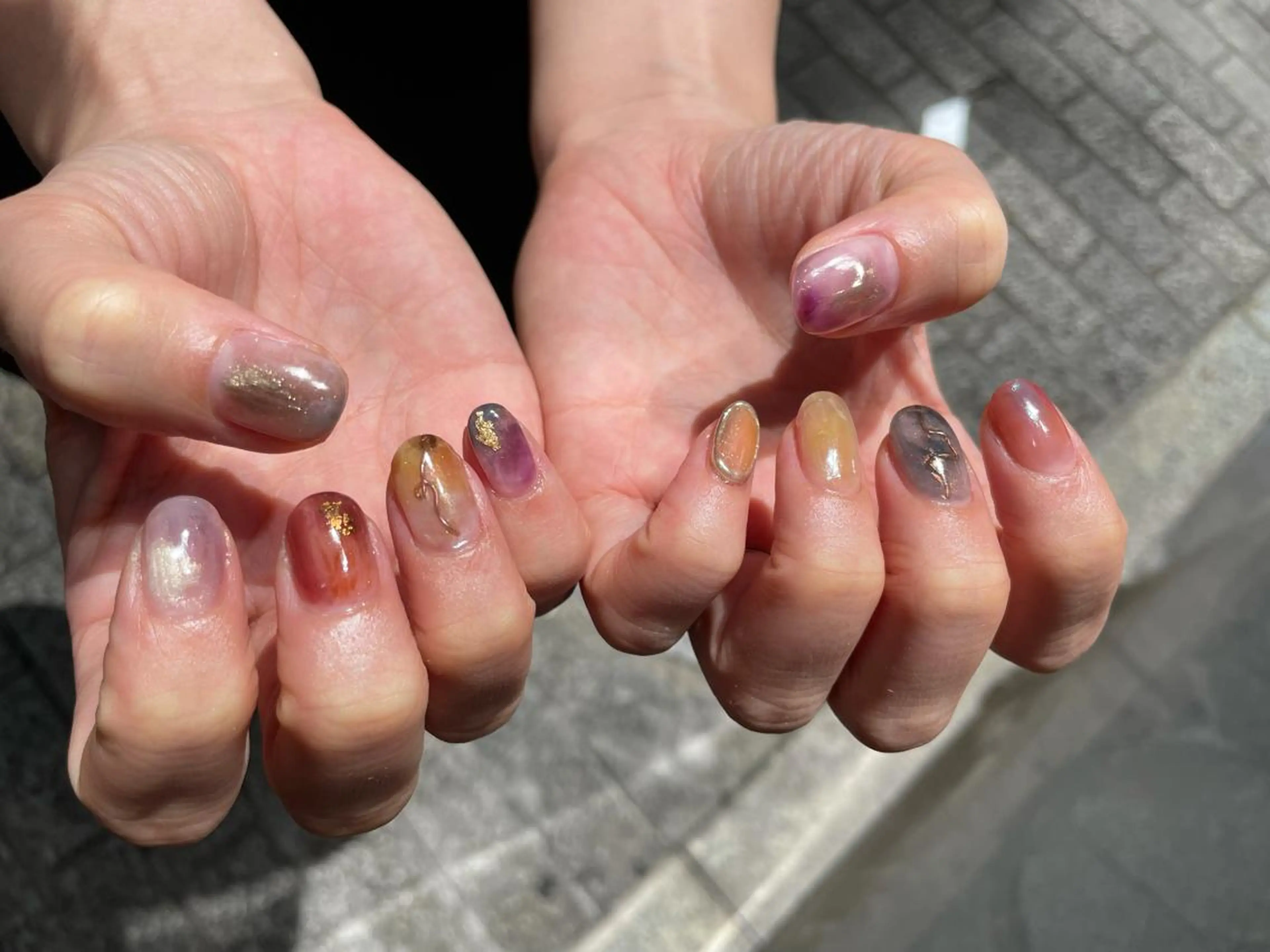 ネイル ニュアンスネイル MH_ Nailのネイルデザイン