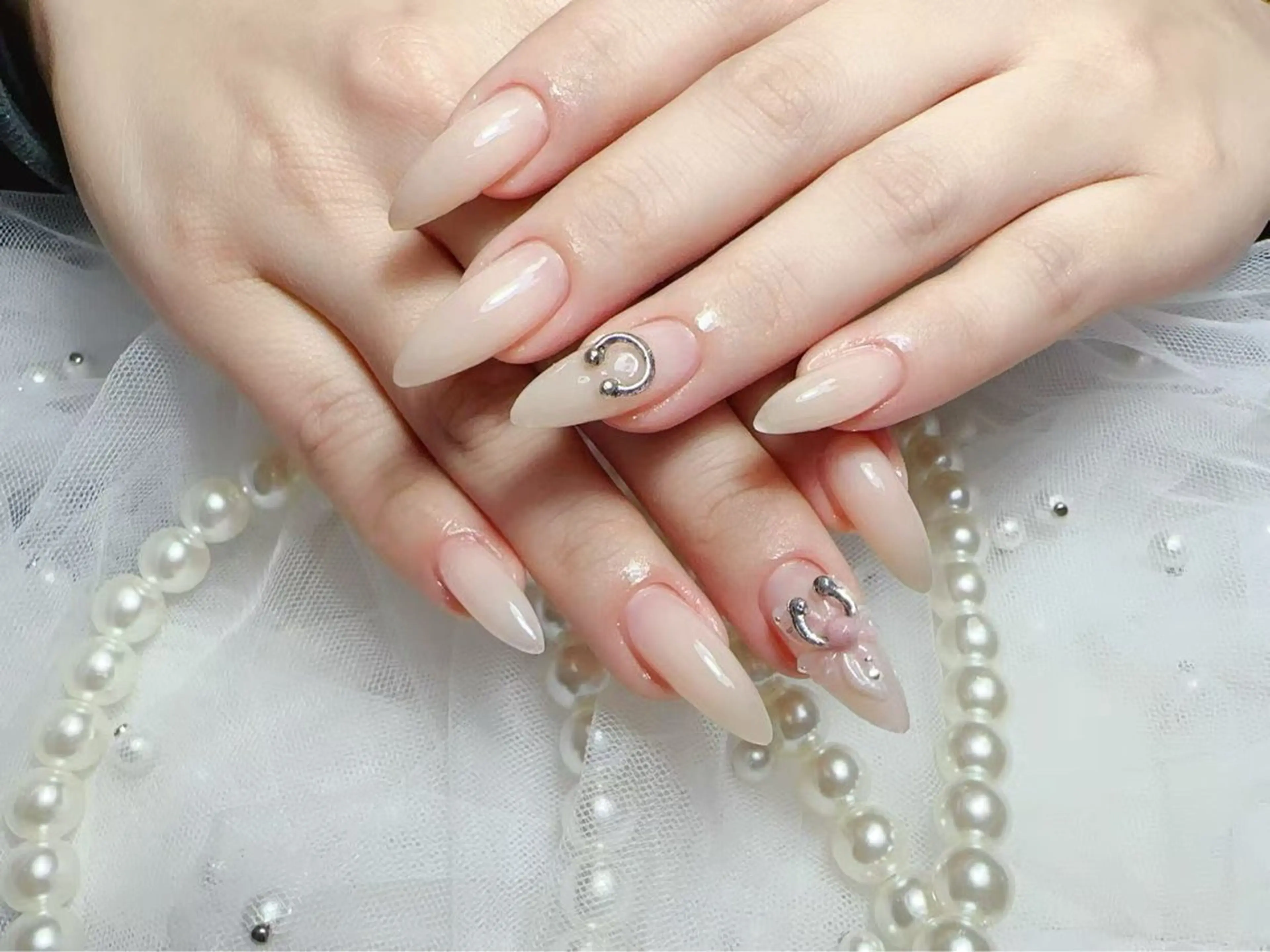 ネイル ハンドネイル ハンドケア ゆ きのネイルデザイン