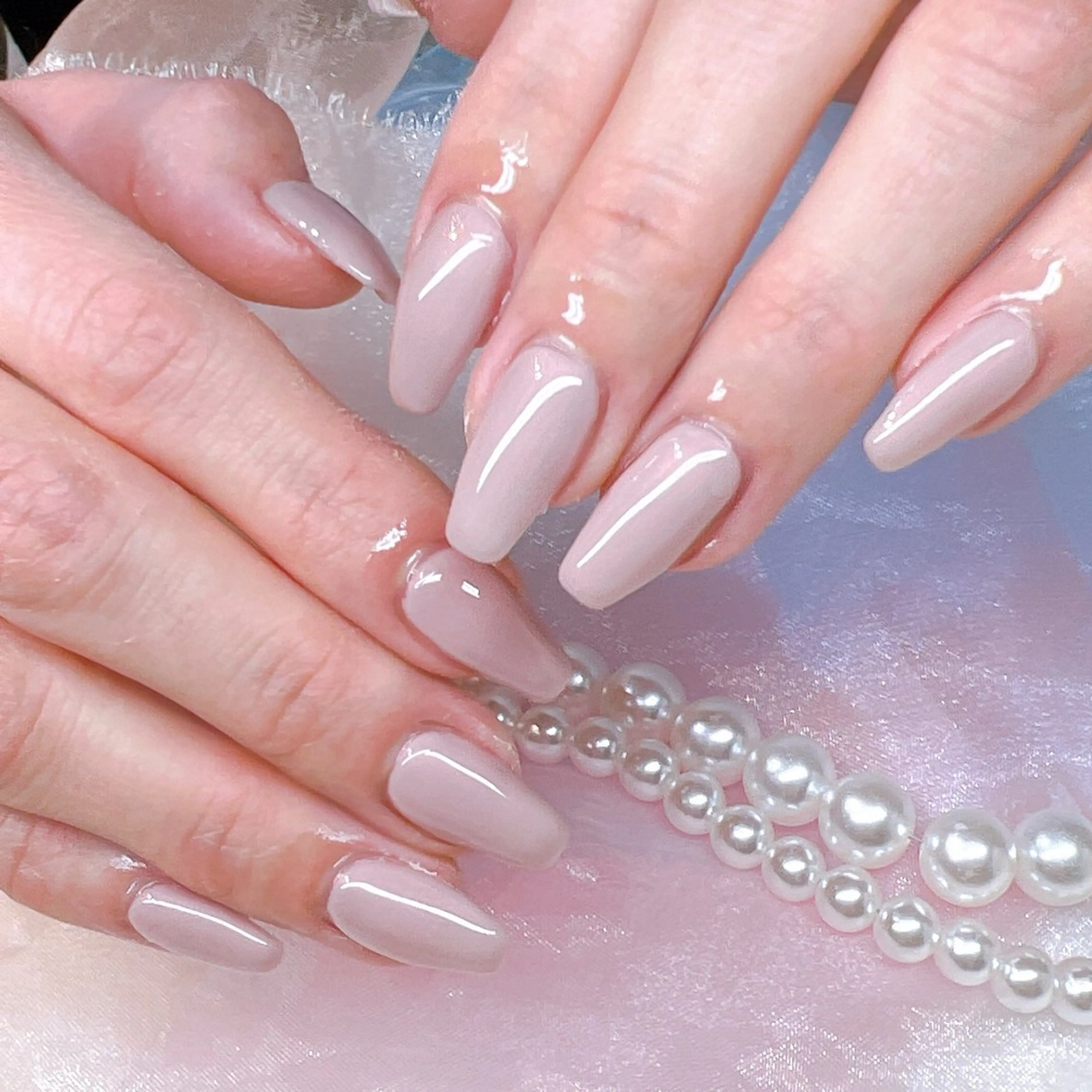 ネイル ワンカラーネイル ハンドネイル NailSalon MAHINAのネイルデザイン