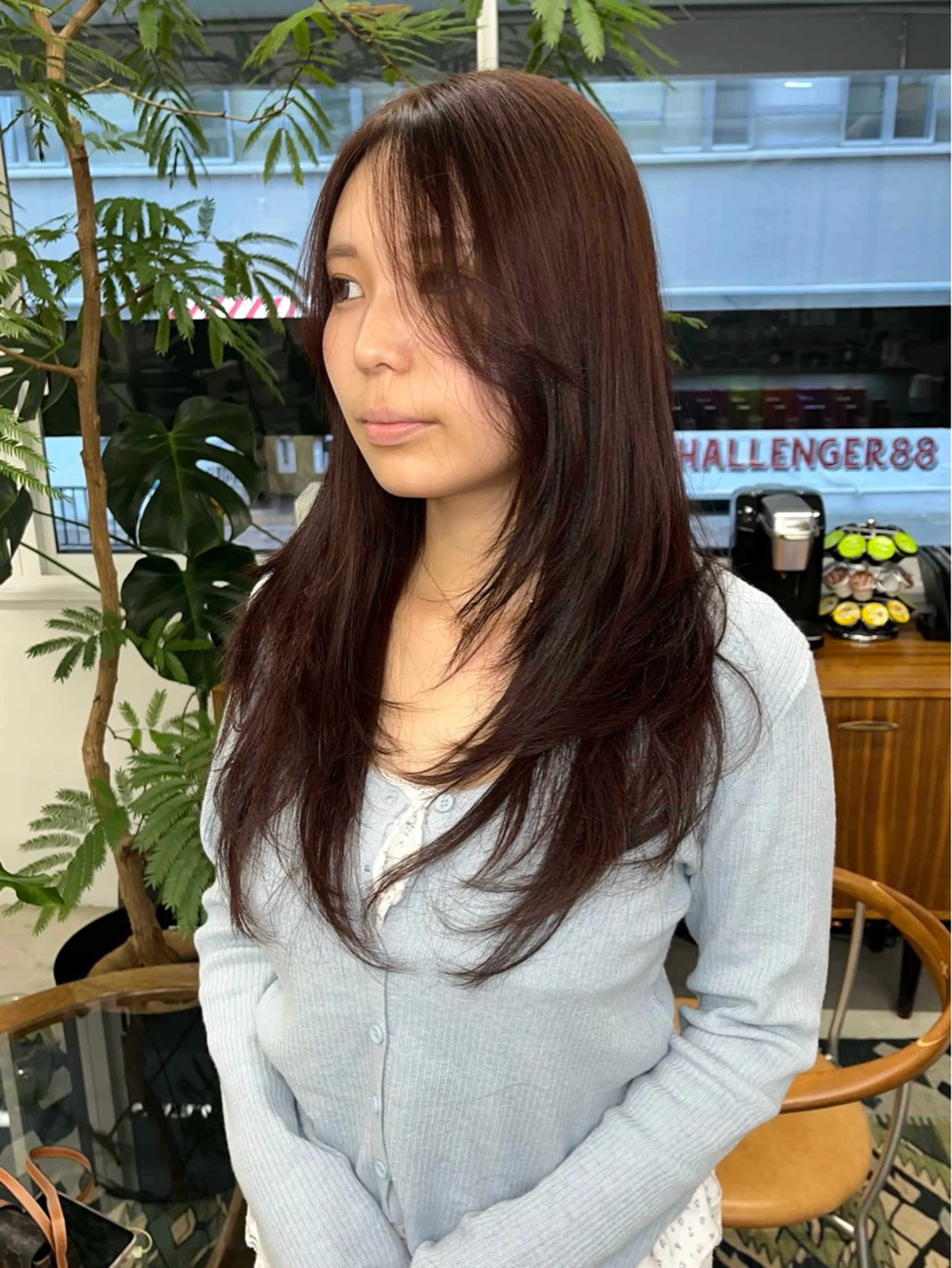 ロング カット トリートメント yuan tanakaのヘアスタイル