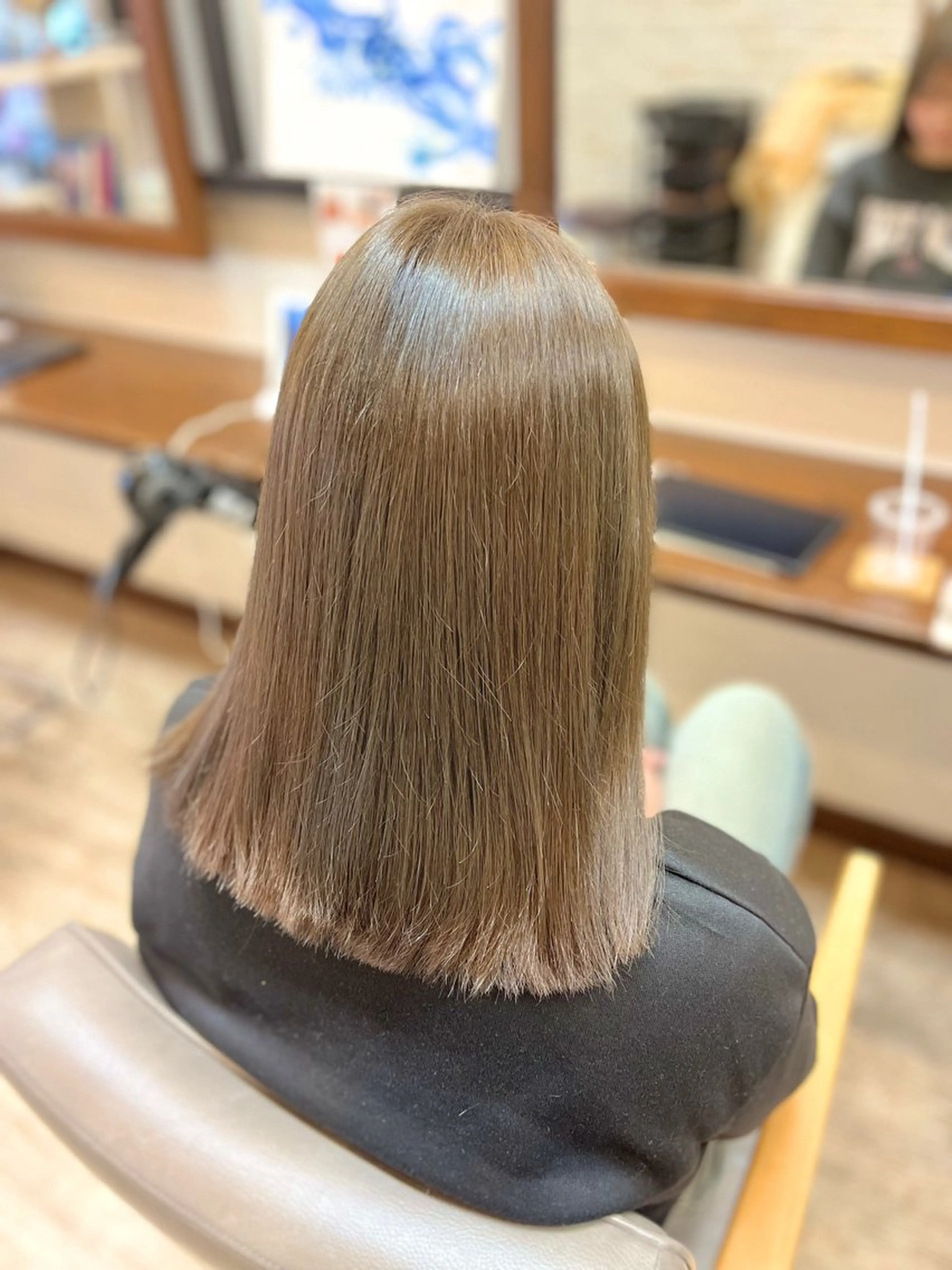 セミロング 政木 紳吾のヘアスタイル