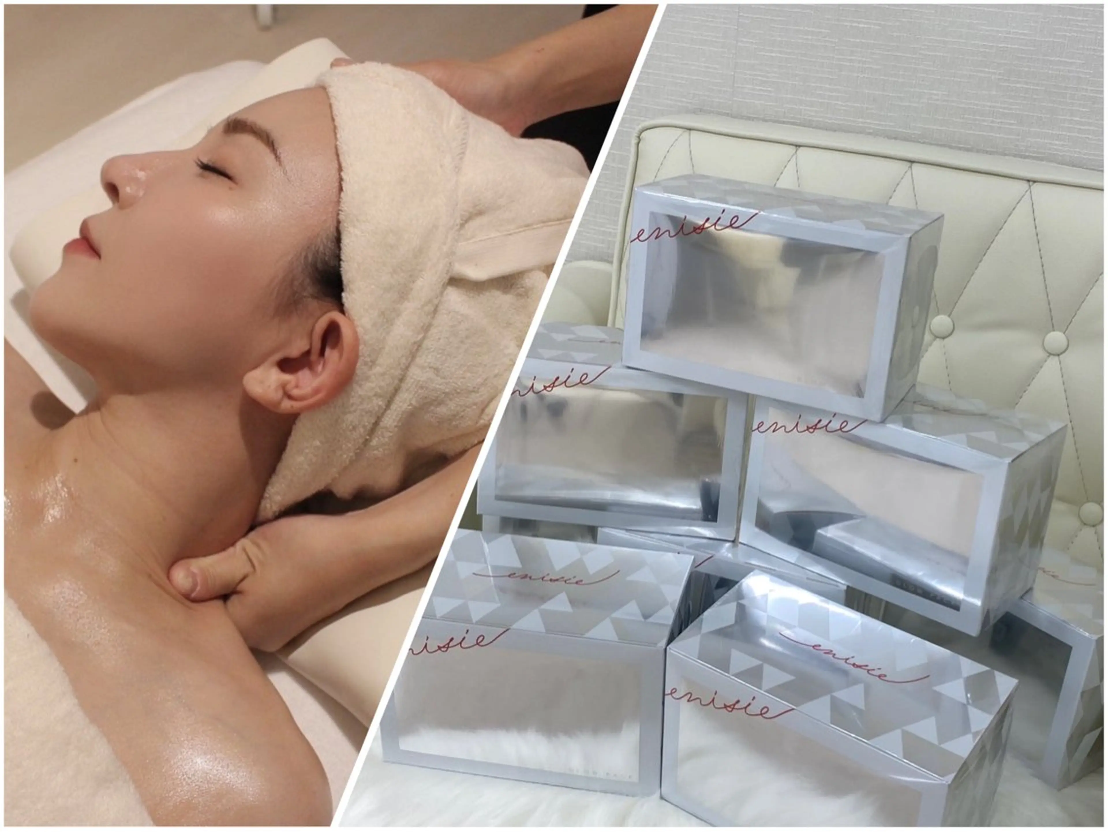 【浮腫み・首肩スッキリ✨️】モデリングパック付‼️小顔コルギ70分🫧の写真