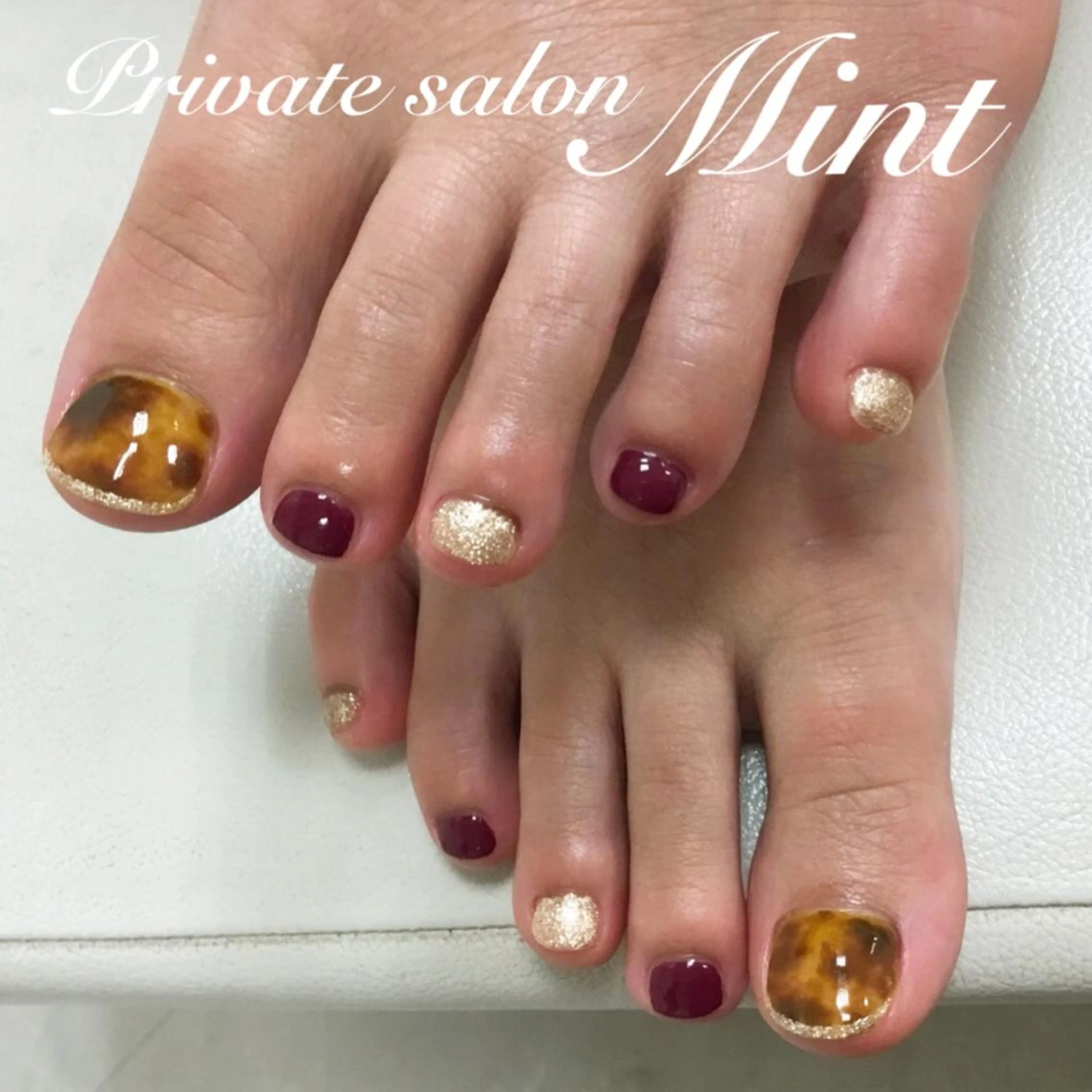 ネイル フットネイル Mint. nailのネイルデザイン