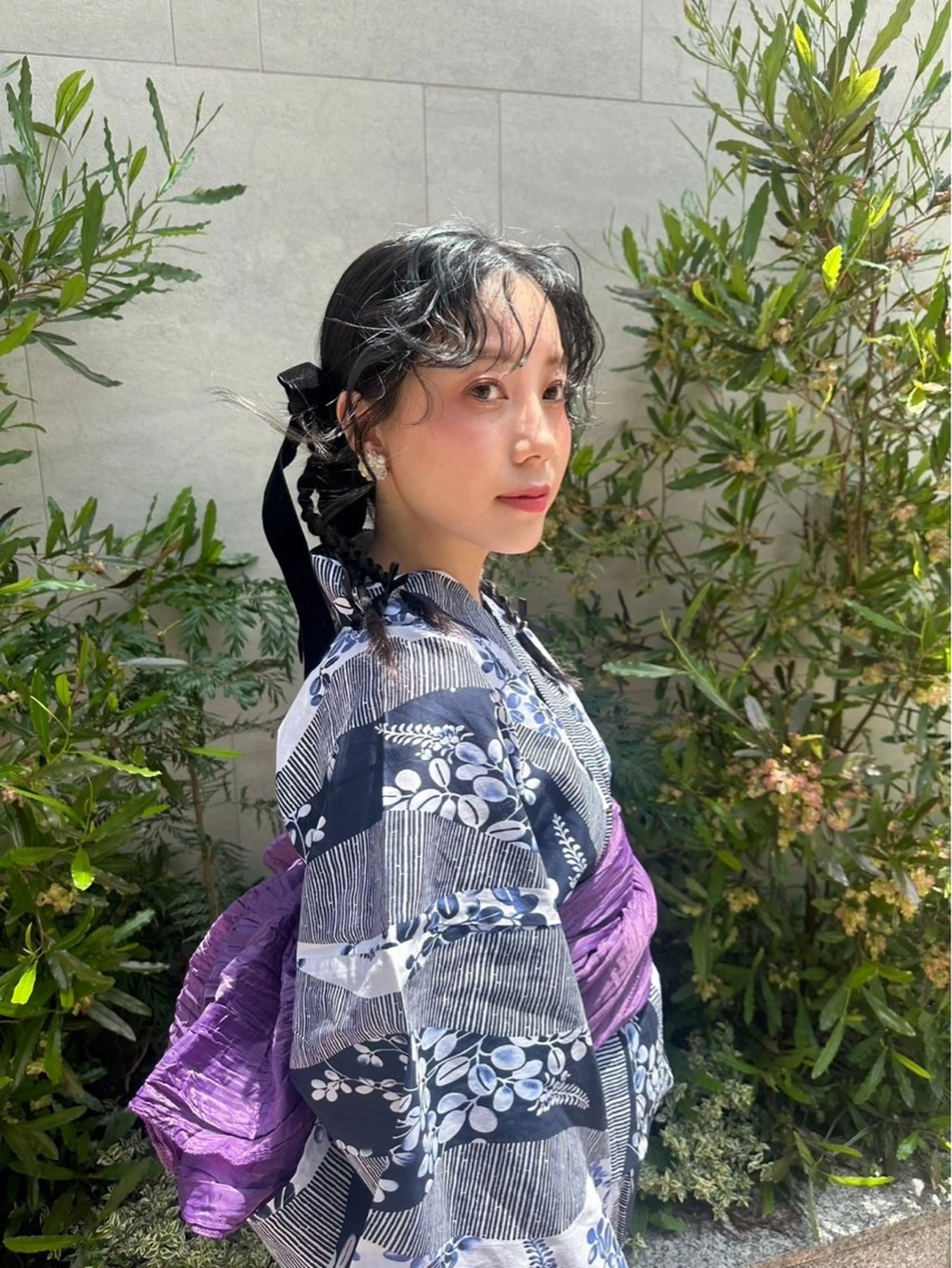 ［👘お祭り前に👘］浴衣着付け＋ヘアセットの写真