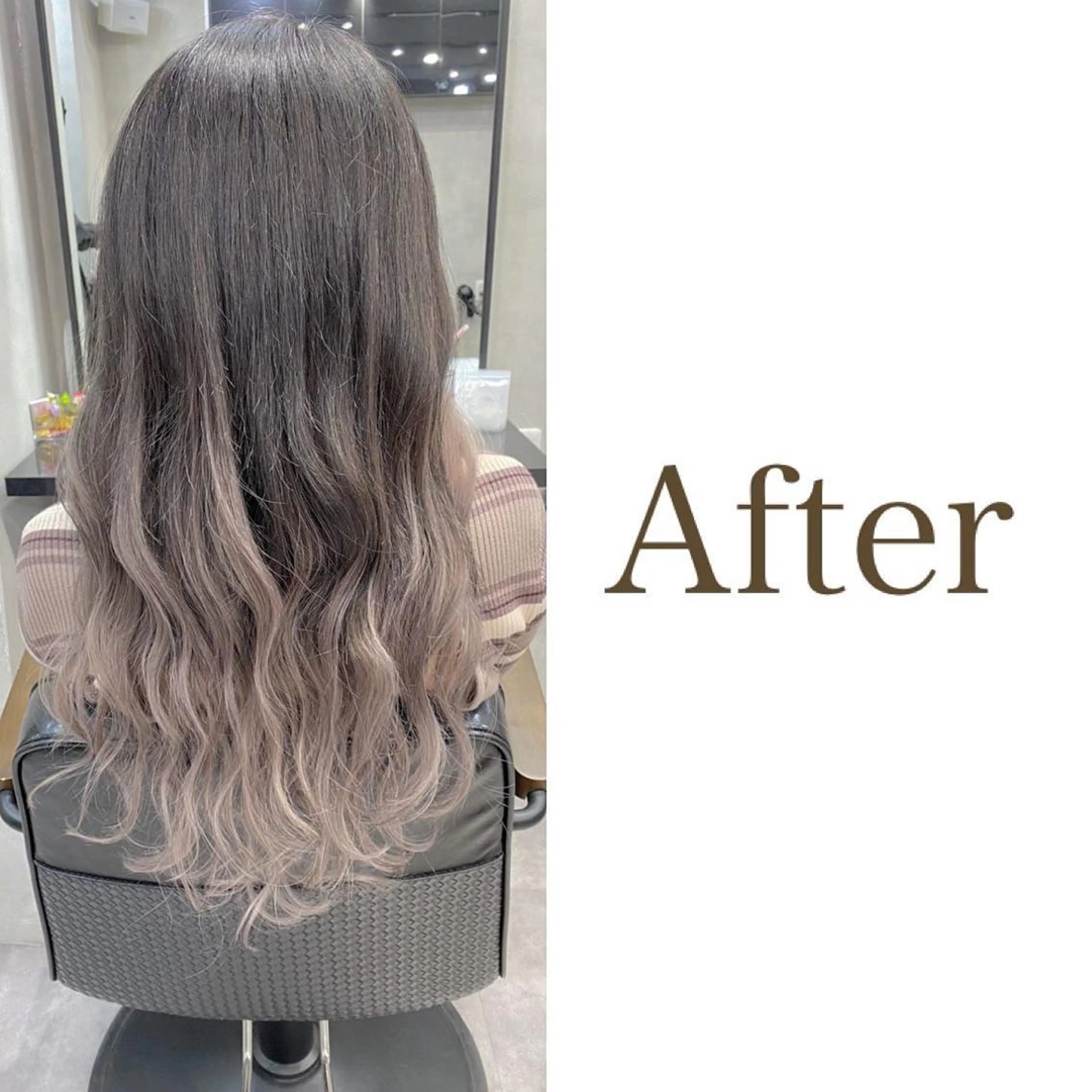 ロング カラー LAVENDIA Azabu所属・LAVENDIA 初音のヘアスタイル