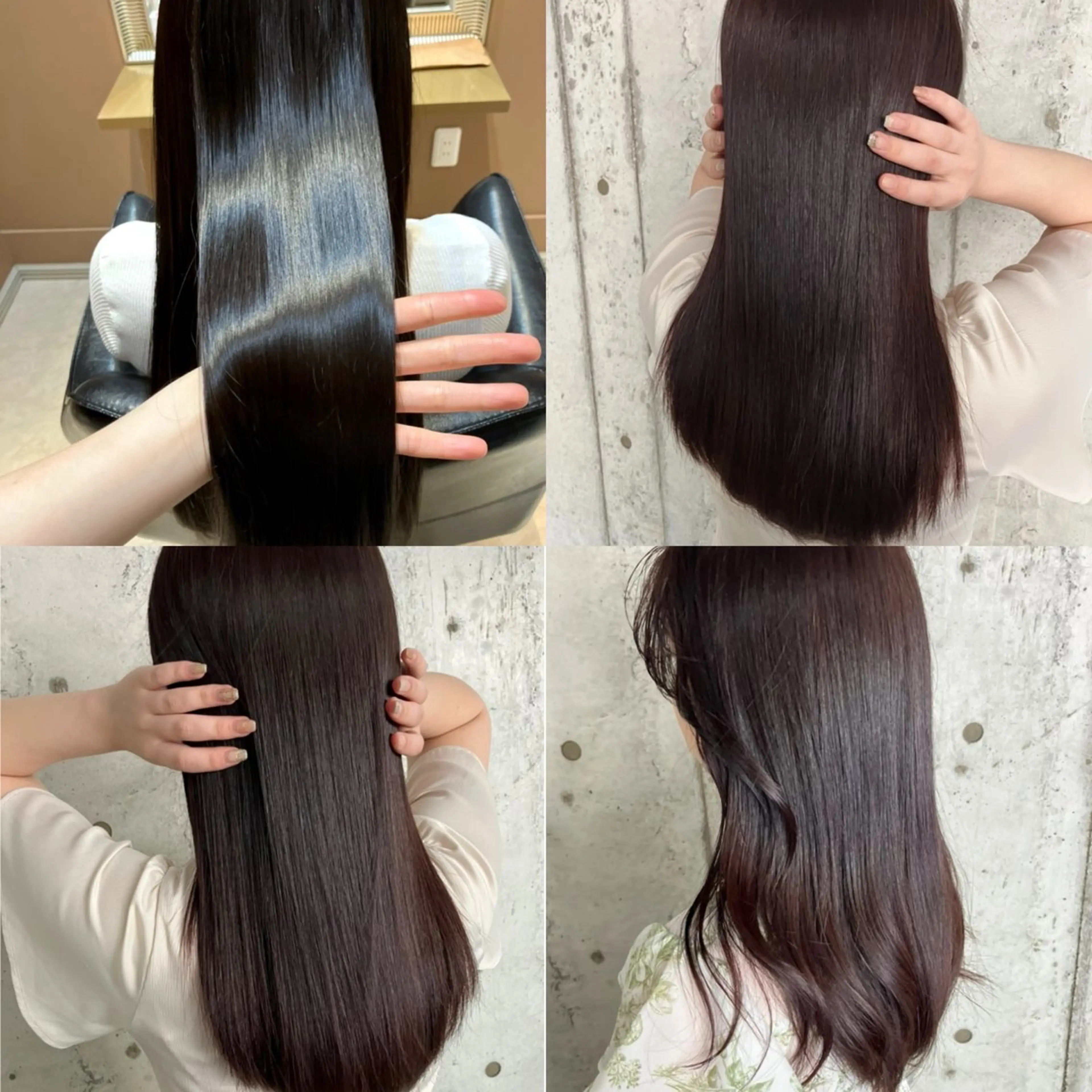 ◆リラクゼーションコース◆リタッチカラー＋内部補修5STEPプレミアムトリートメント🫧(シャンプーブロー込)の写真