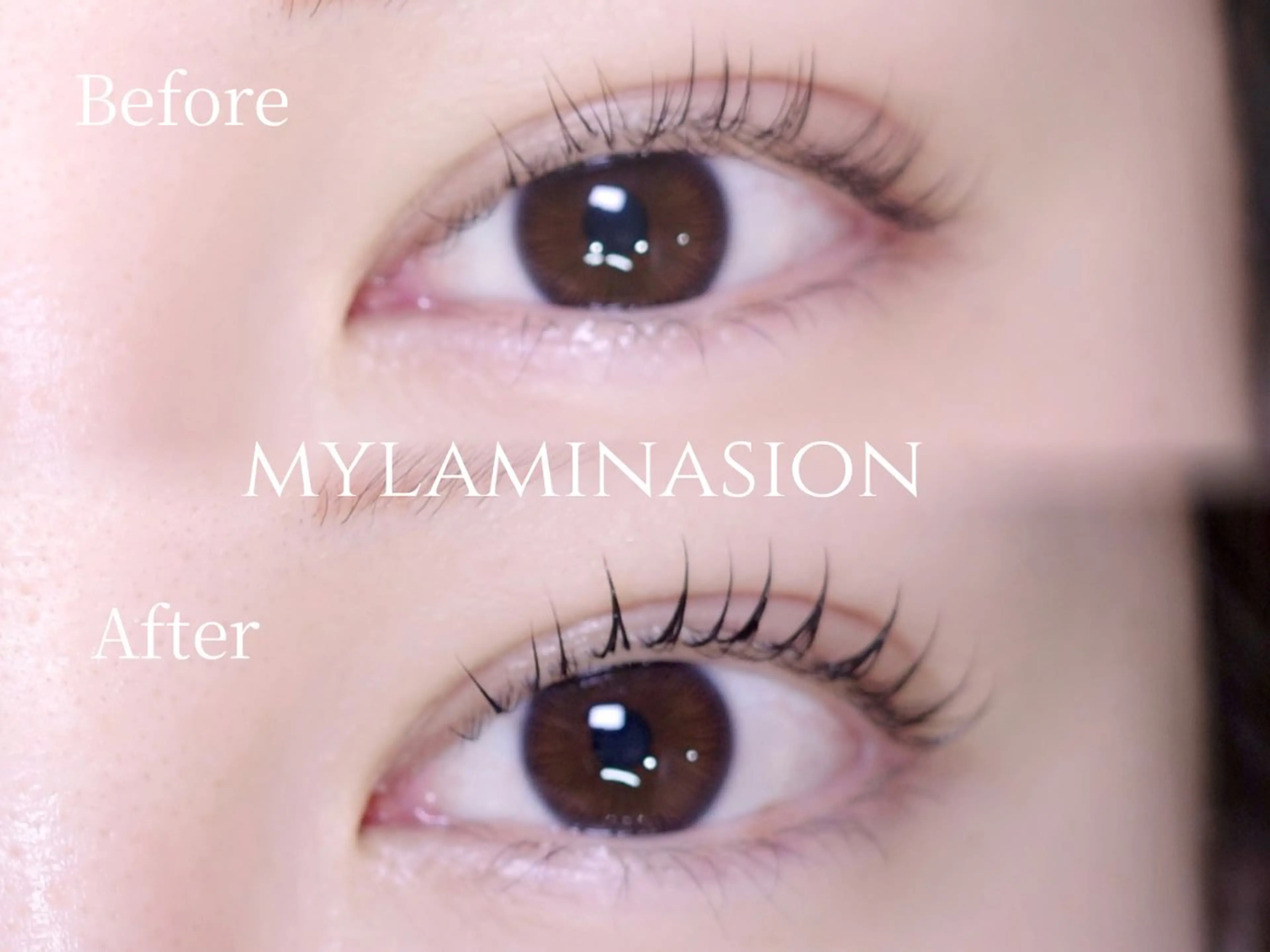 【マイラミネーション🫧】ダメージレスまつげパーマ撮影モデル募集🤍(⚠️予約時必ずお写真をお願いしております無し不可)の写真