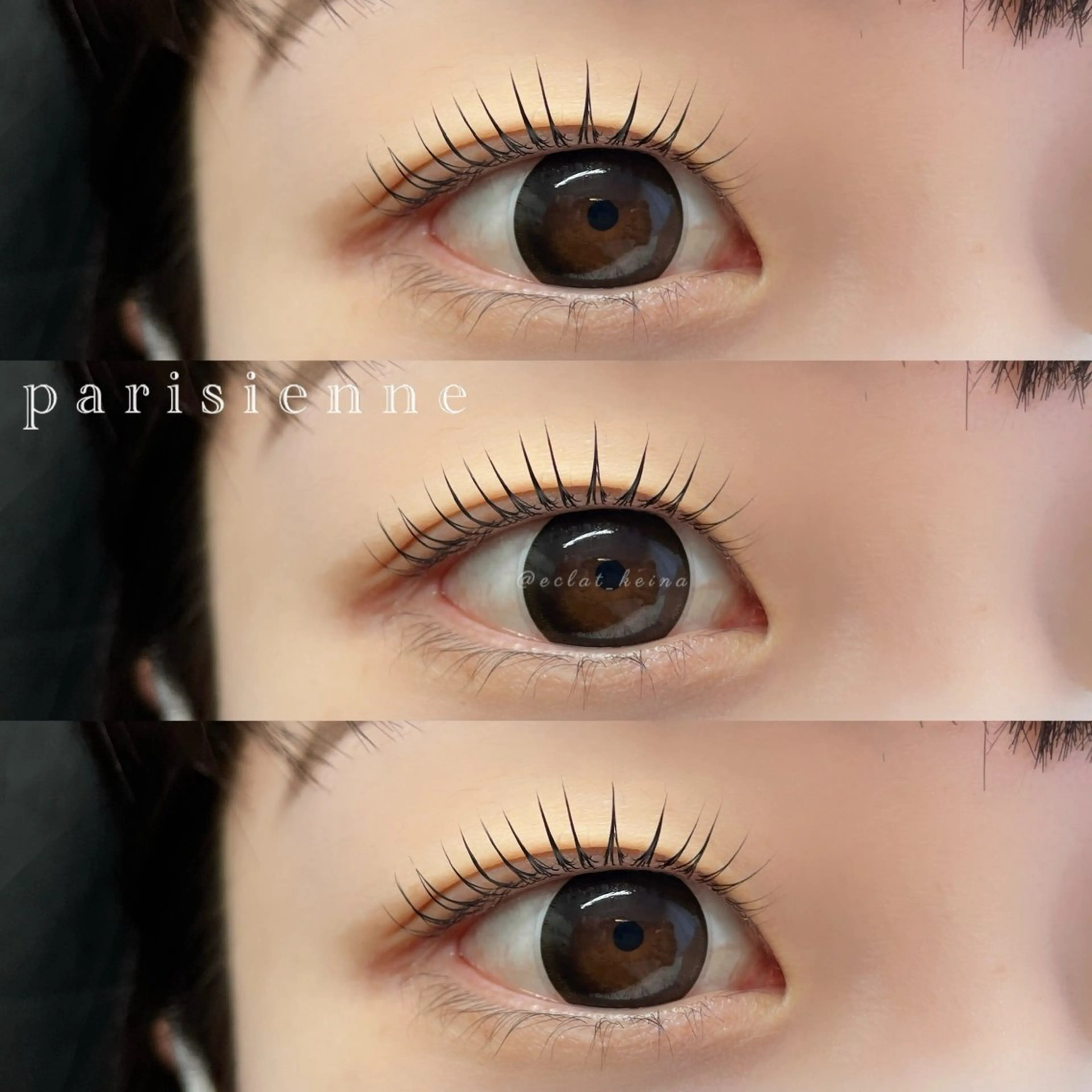 マツエク・マツパ 🎀束感eye×gi rly🫧Rukaのマツエク・マツパデザイン