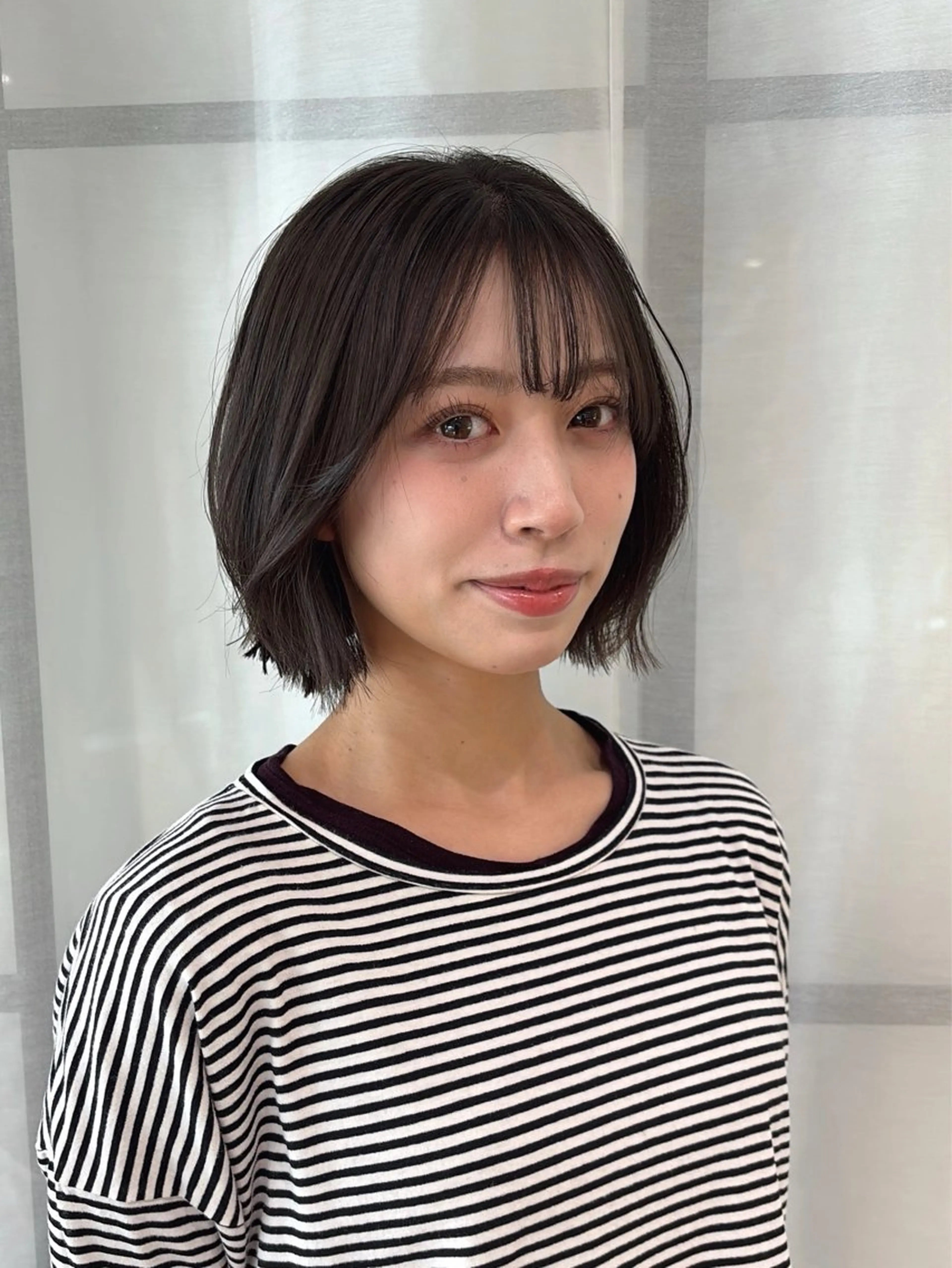 ミディアム ボブレイヤー ボブ レイヤーカット カット 梅田美容室/カット /Maoのヘアスタイル