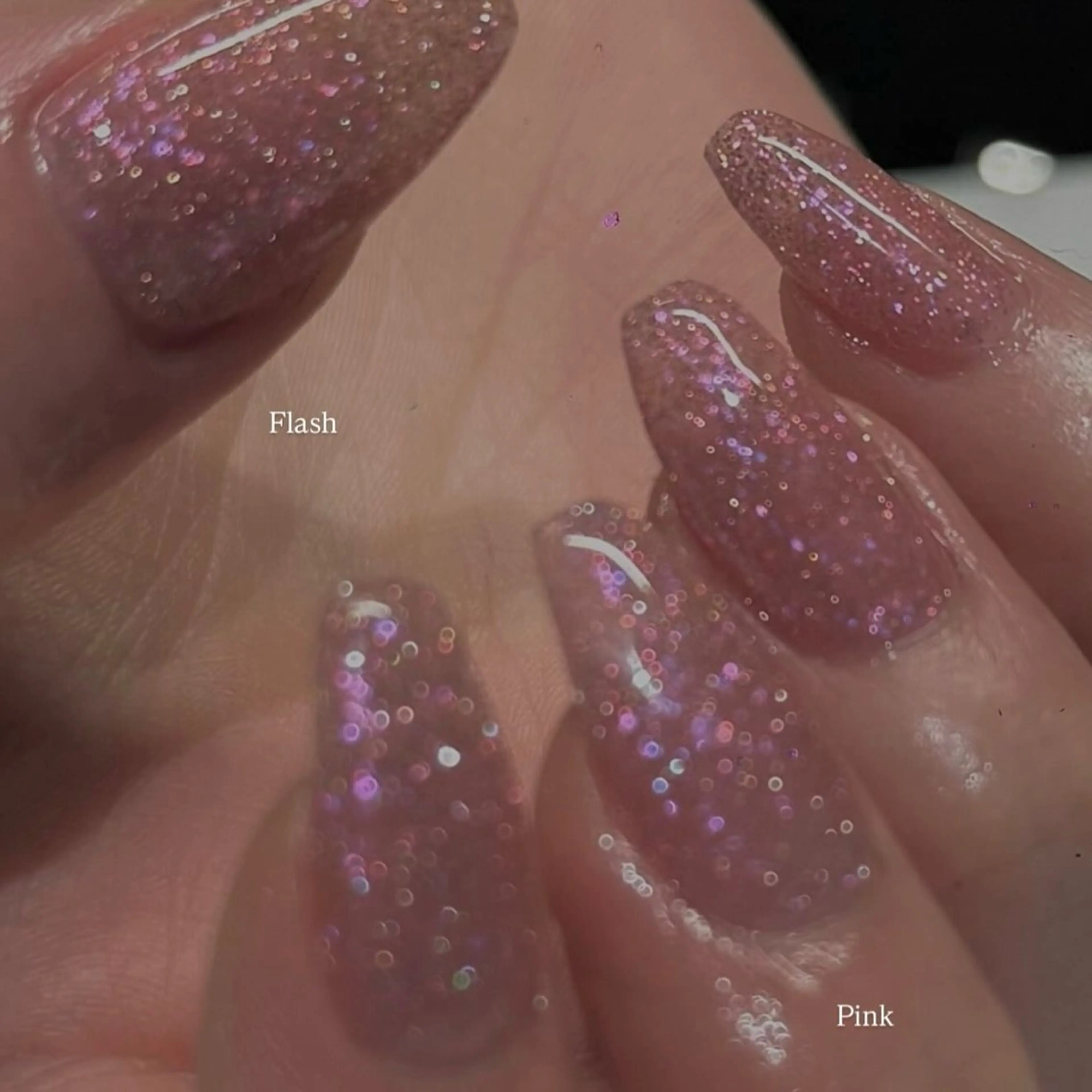 ネイル 長さ出し フラッシュネイル シンプルネイル ハンドネイル WOLTOKYO渋谷 lynのネイルデザイン