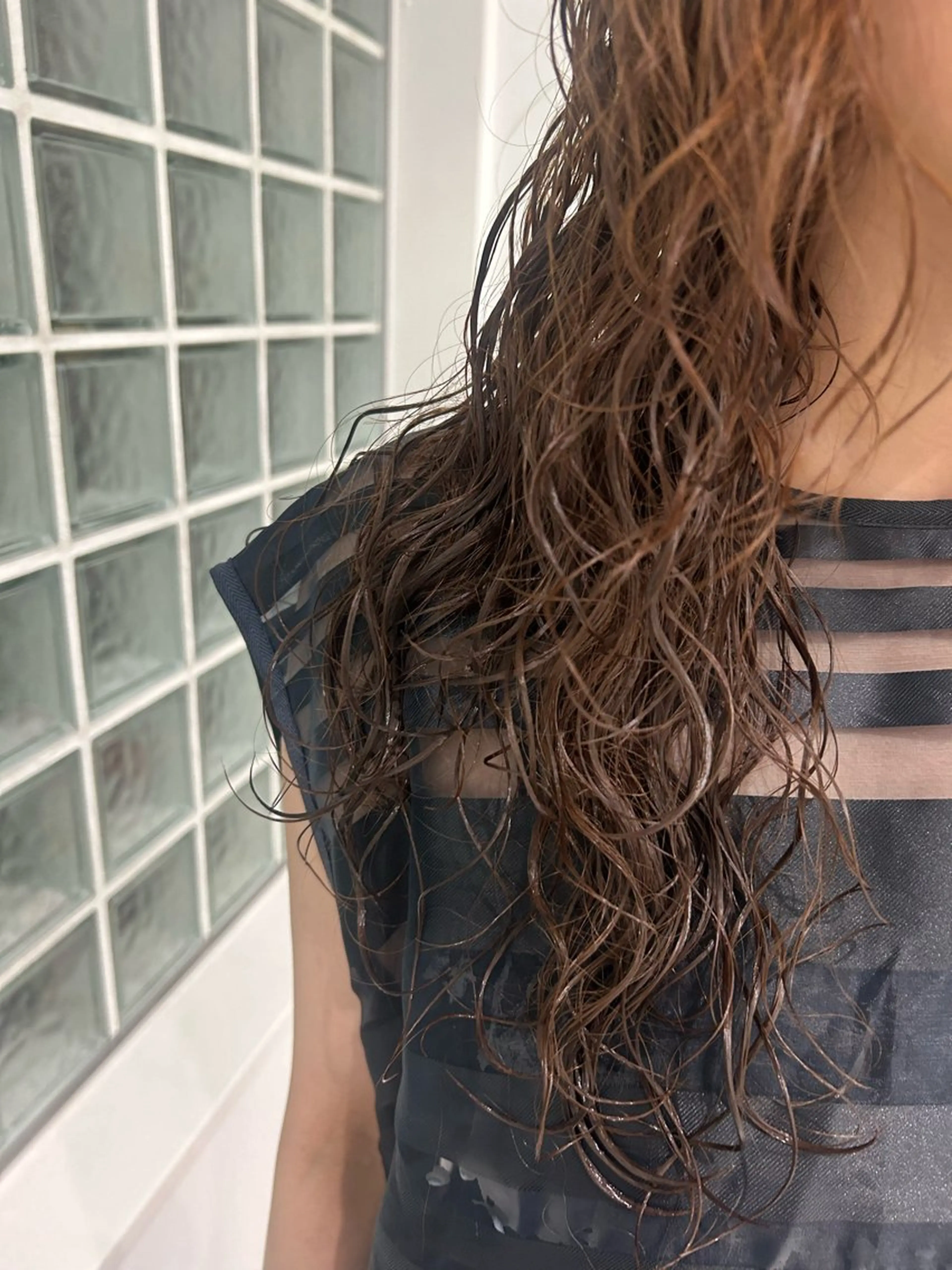 ロング パーマ 愛結 暖色カラー🎀🩰のヘアスタイル