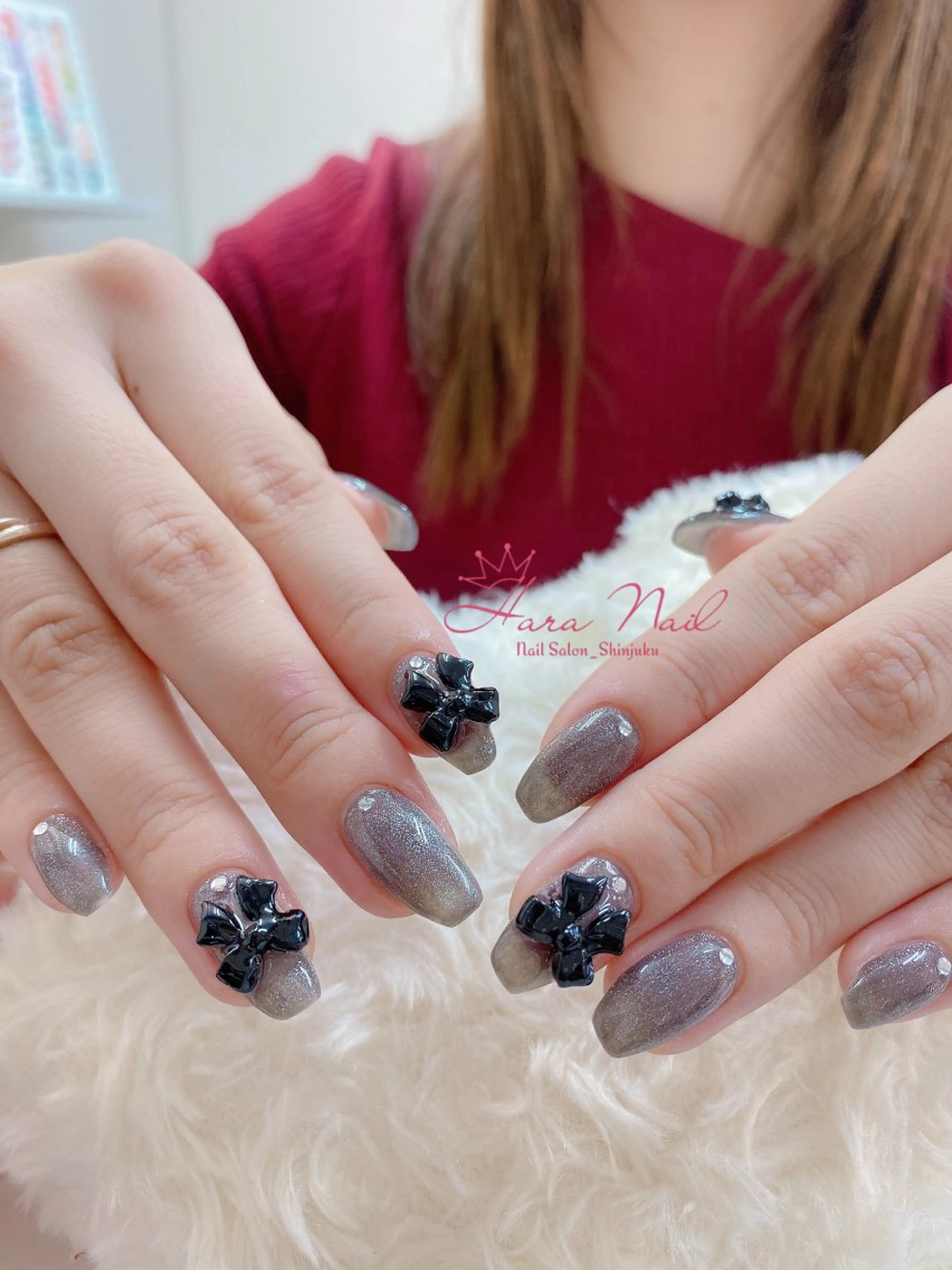 ネイル ジェルネイル 持ち込み パラジェル ハンドネイル ハンドケア Hara Nail 【パラジェル使用】のネイルデザイン
