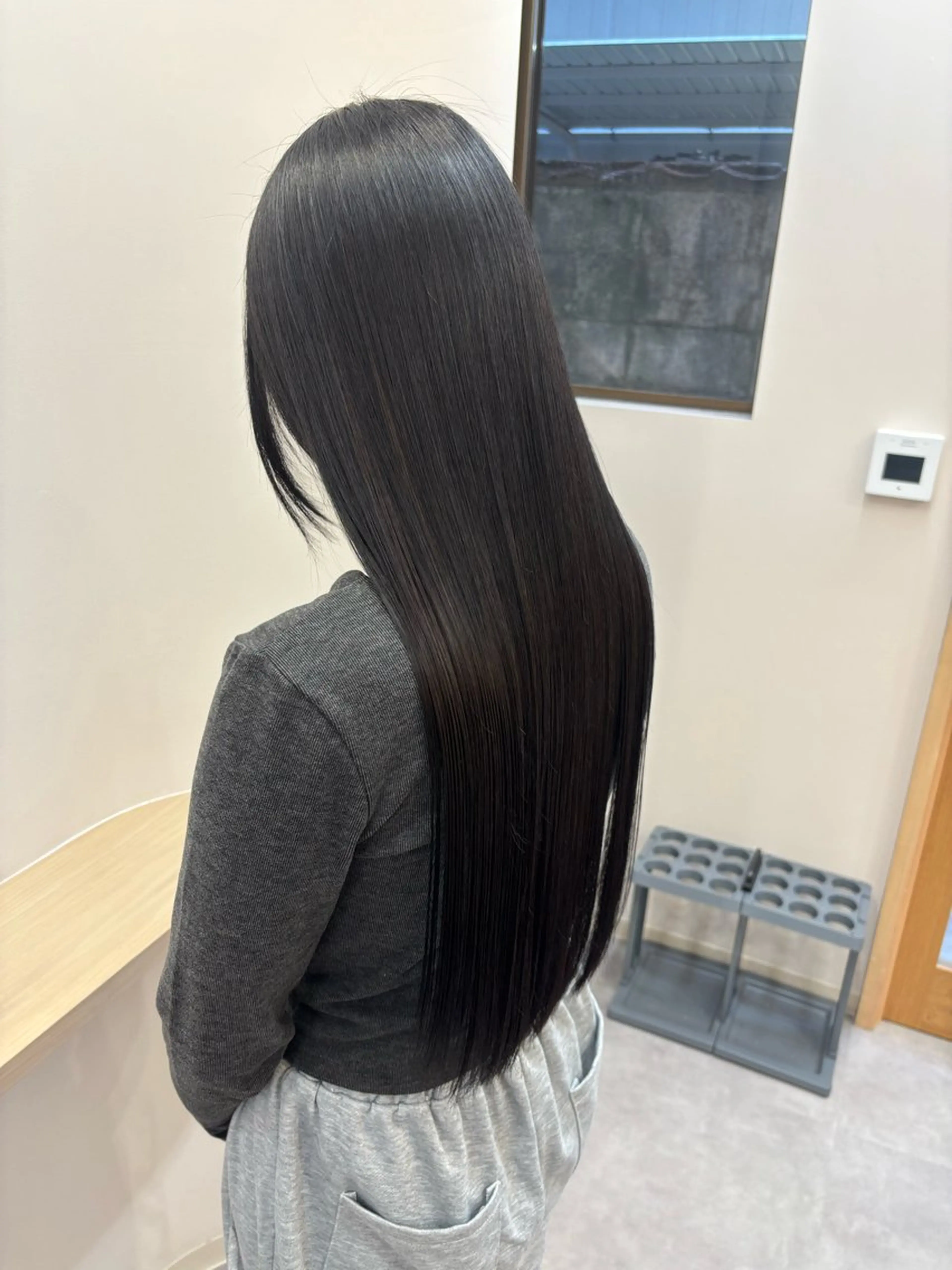 ロング トリートメント トリートメント とき/髪質改善/透明 感カラー☘️のヘアスタイル