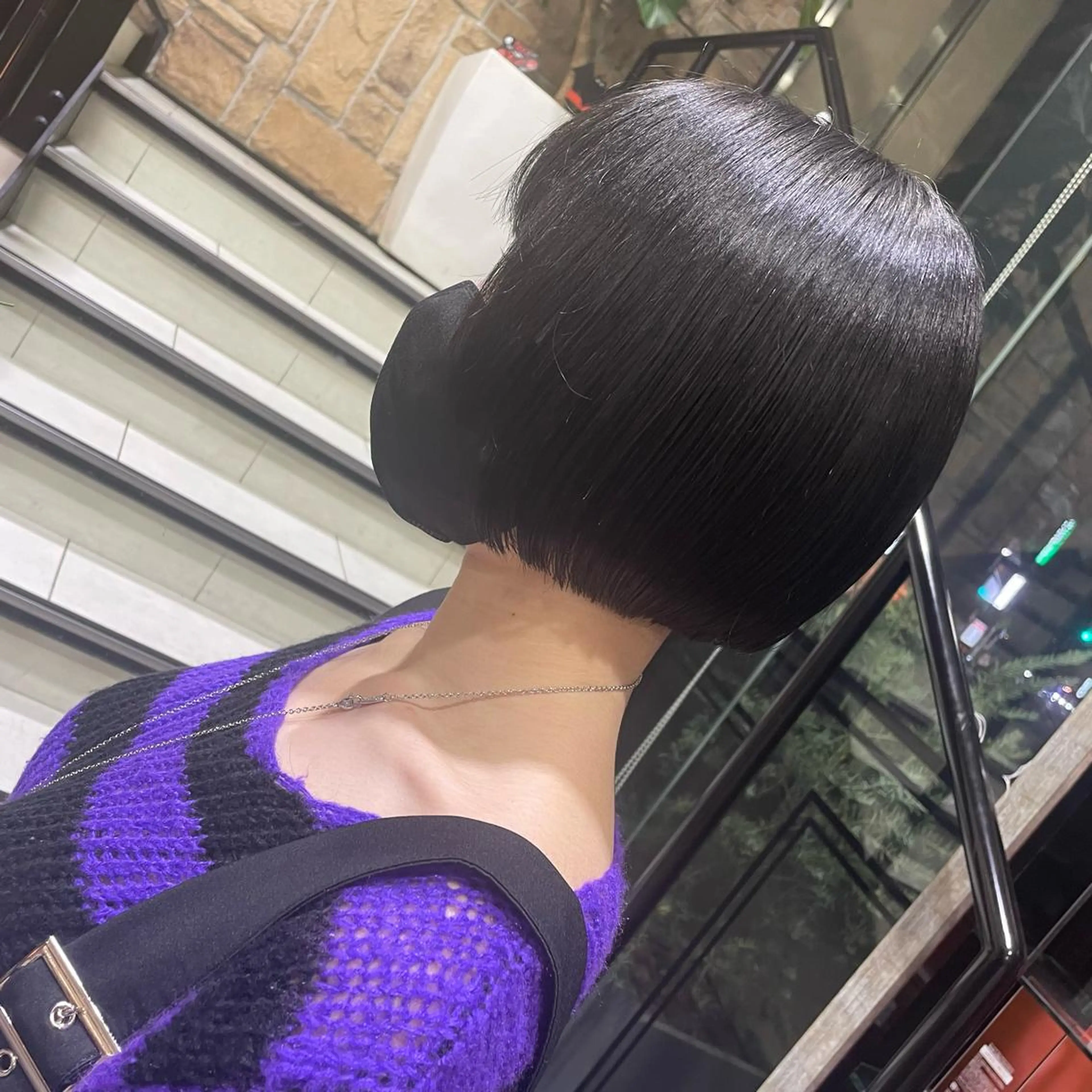 ショート ボブ 【 ﾈｲﾘｽﾄ&ｱｲ ﾘｽﾄ】キヨカのネイルデザイン