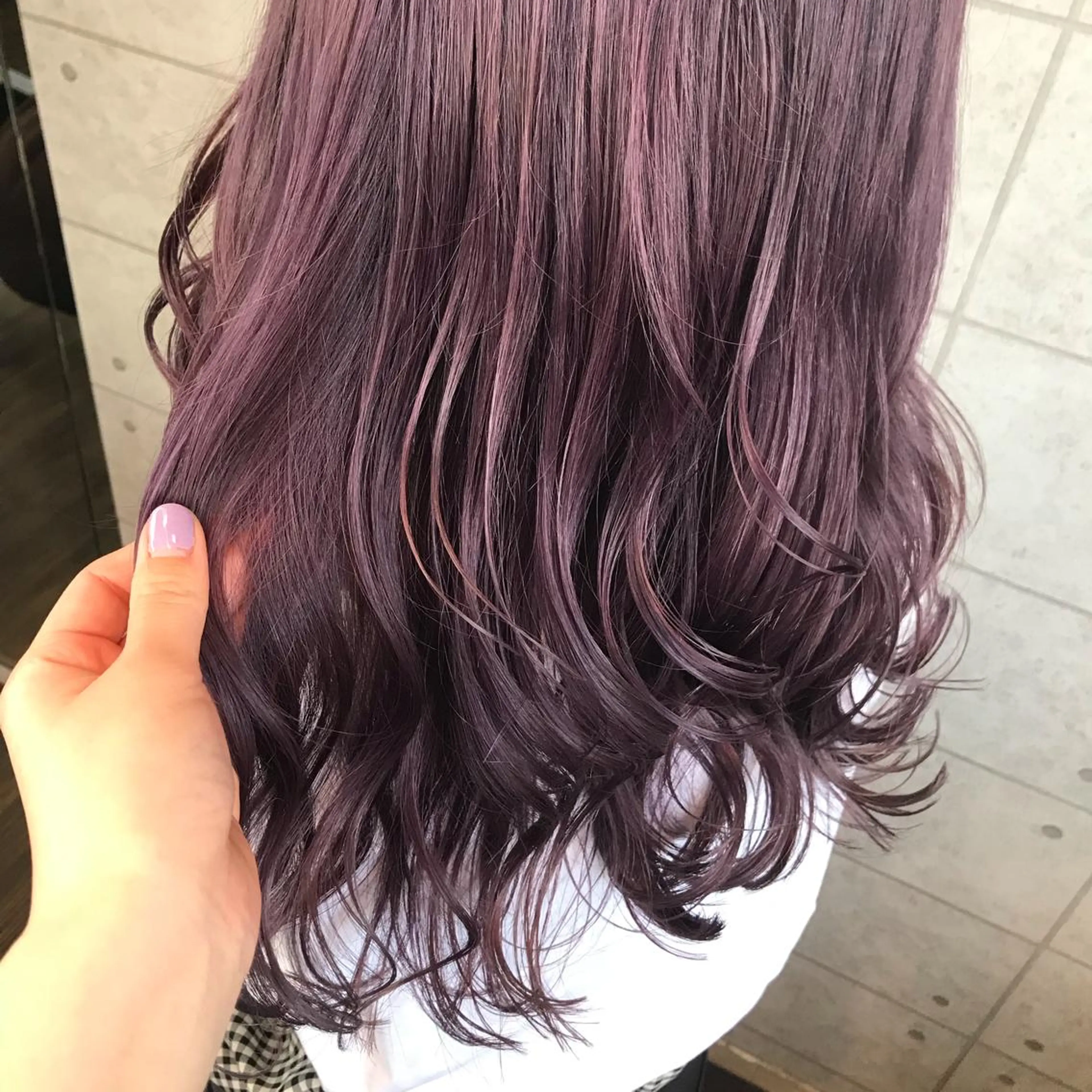 ロング カラー knock【ノック】所属・烏丸韓国ヘア🇰🇷 ayaka🎀のヘアスタイル