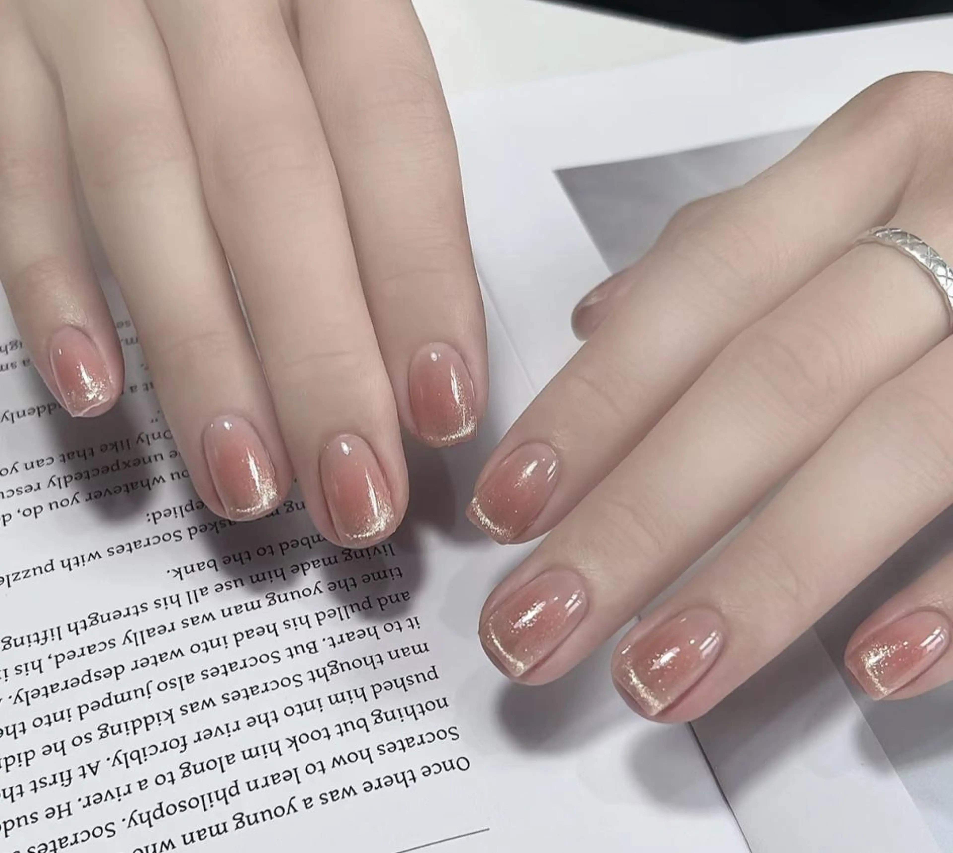 ネイル ハンドネイル ハンドケア 🍑 momo_nailのネイルデザイン