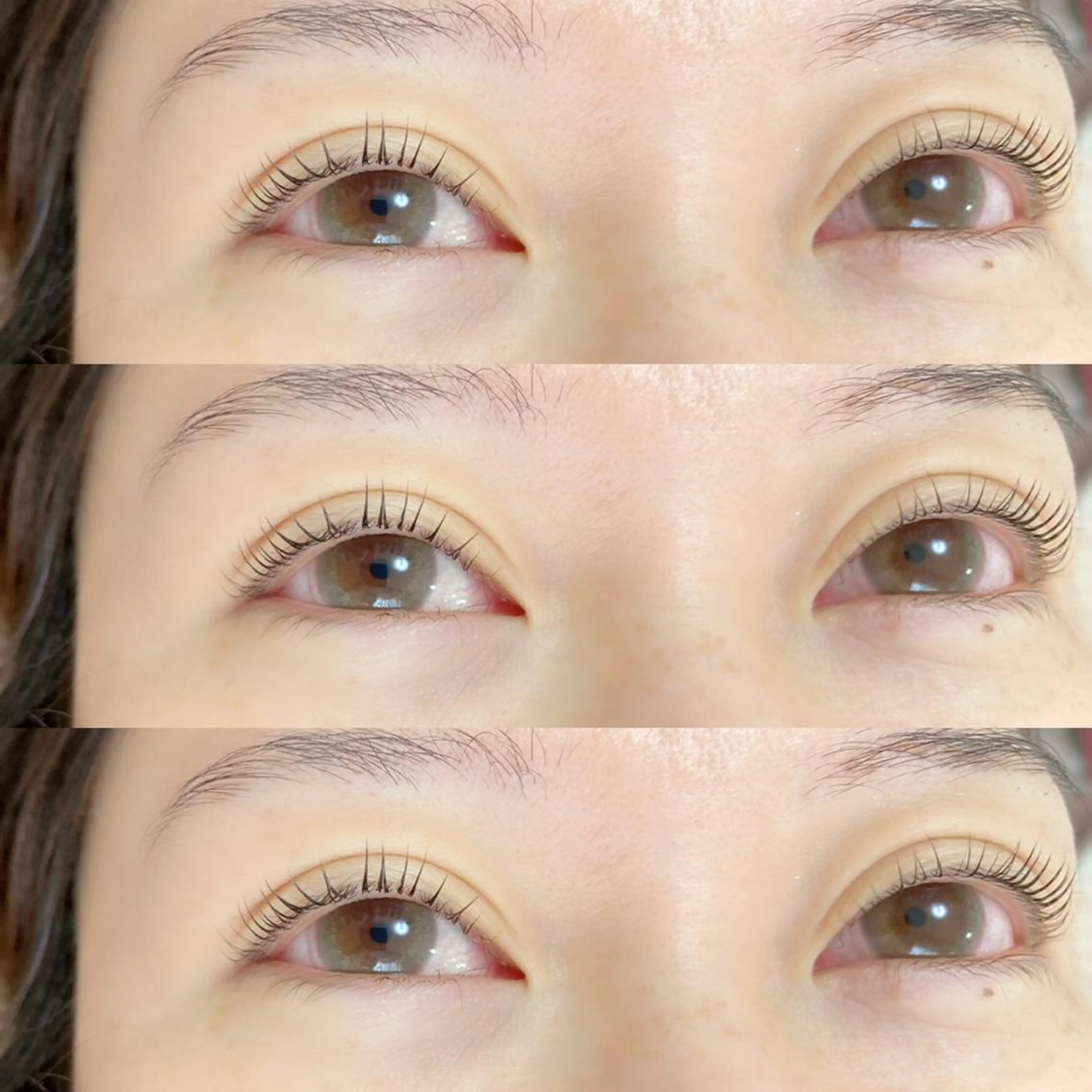 マツエク・マツパ 【那覇/束感まつ毛】 ｷｬﾒﾙのマツエク・マツパデザイン