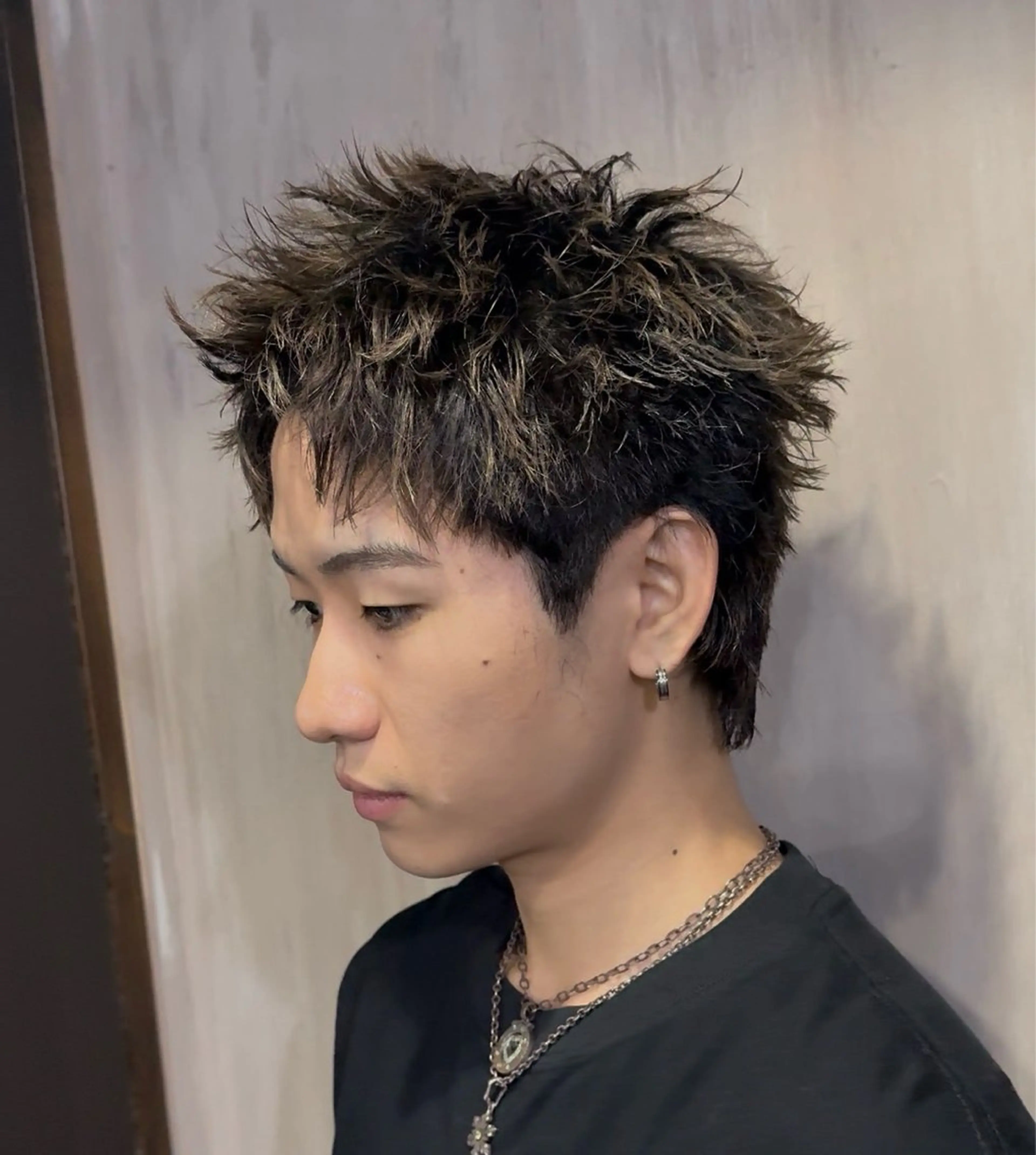 ショート カラー ショートヘア カット ヘアカラー トリートメント メンズカット/パーマ 艶カラーTAIGA︎のヘアスタイル