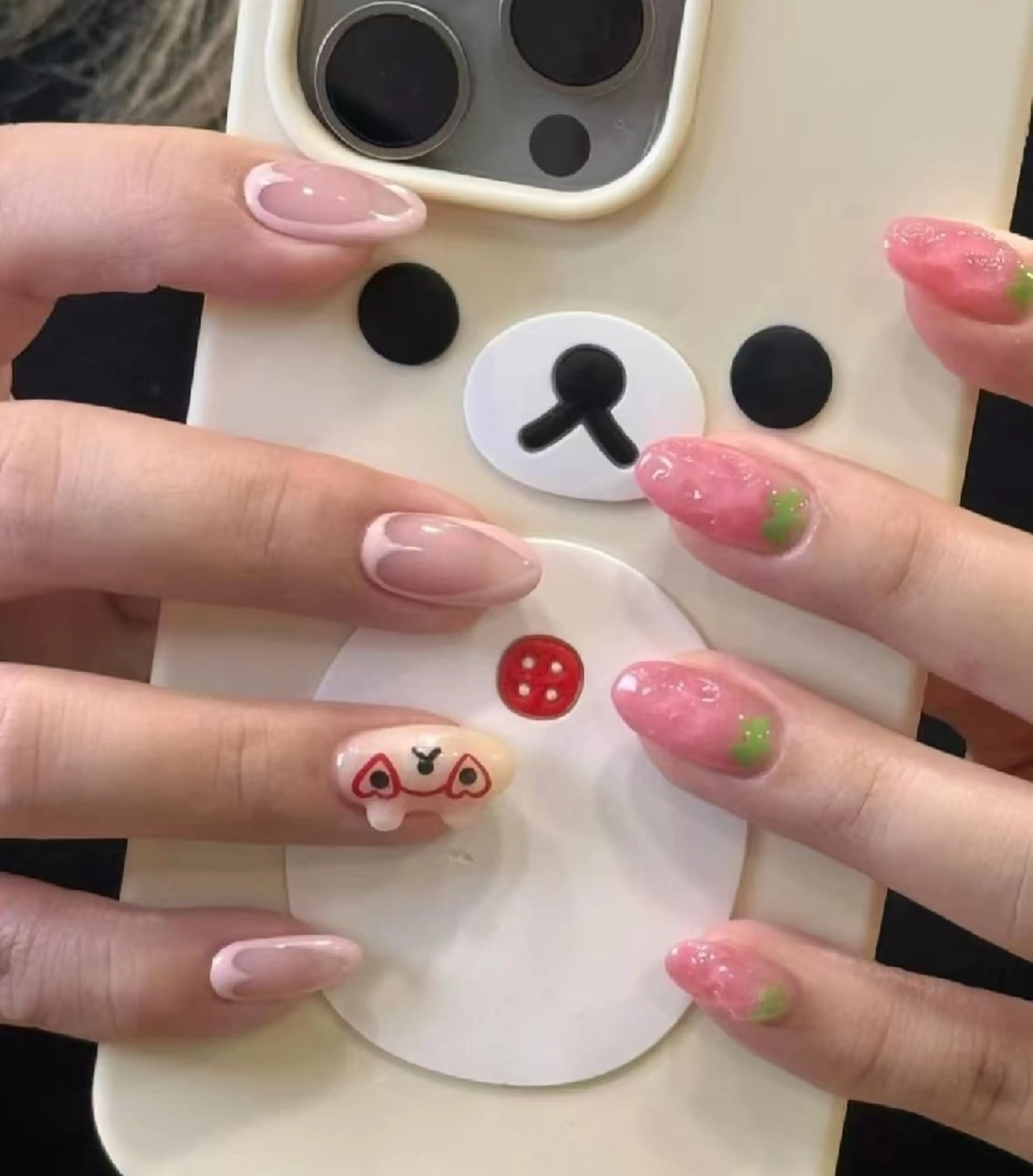 ネイル オーロラネイル フラワーネイル フットネイル フレンチネイル ジェルネイル ハンドネイル Oomiya 服部のネイルデザイン