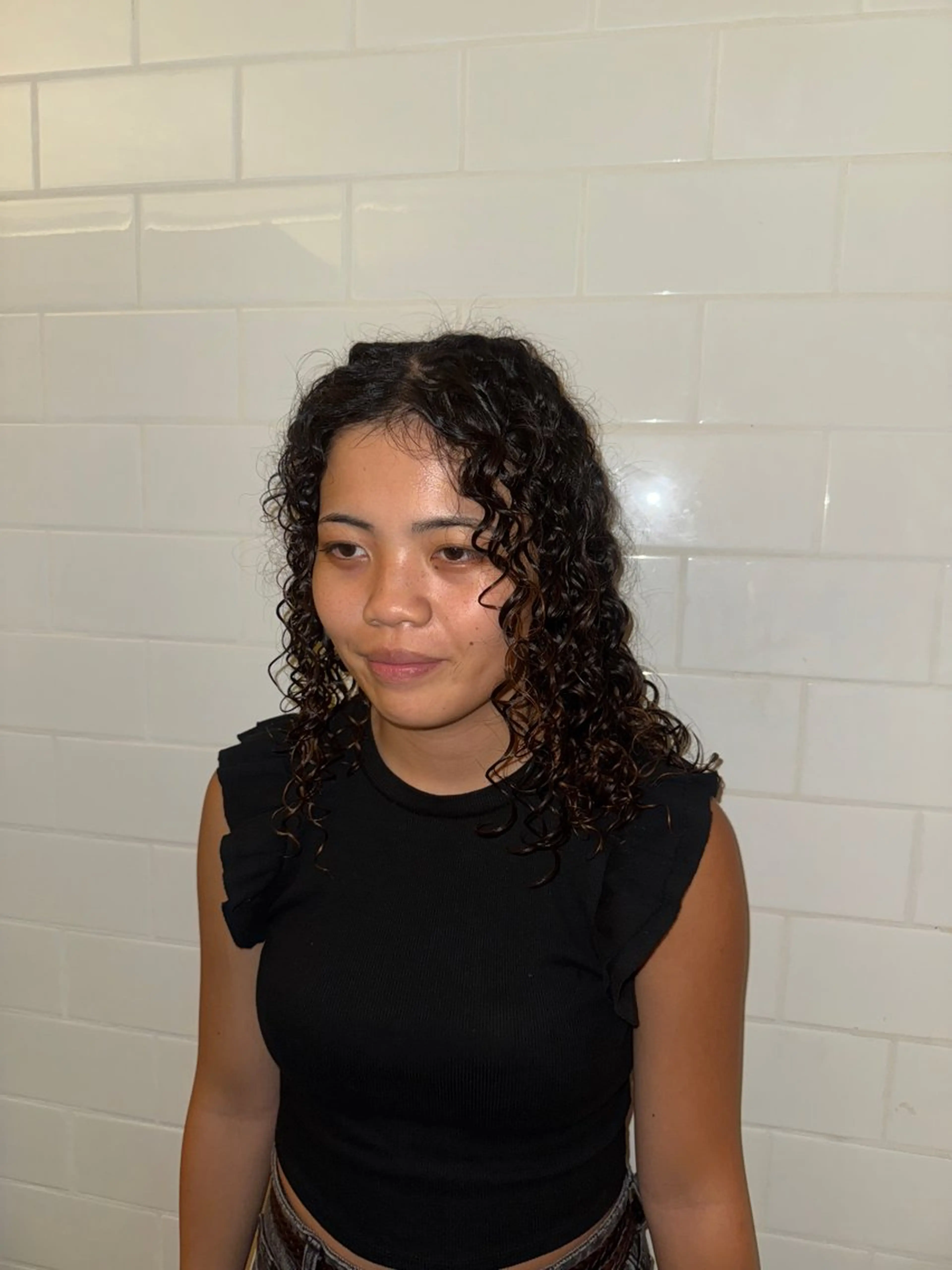 パーマ パーマ 村上 亜莉星のヘアスタイル