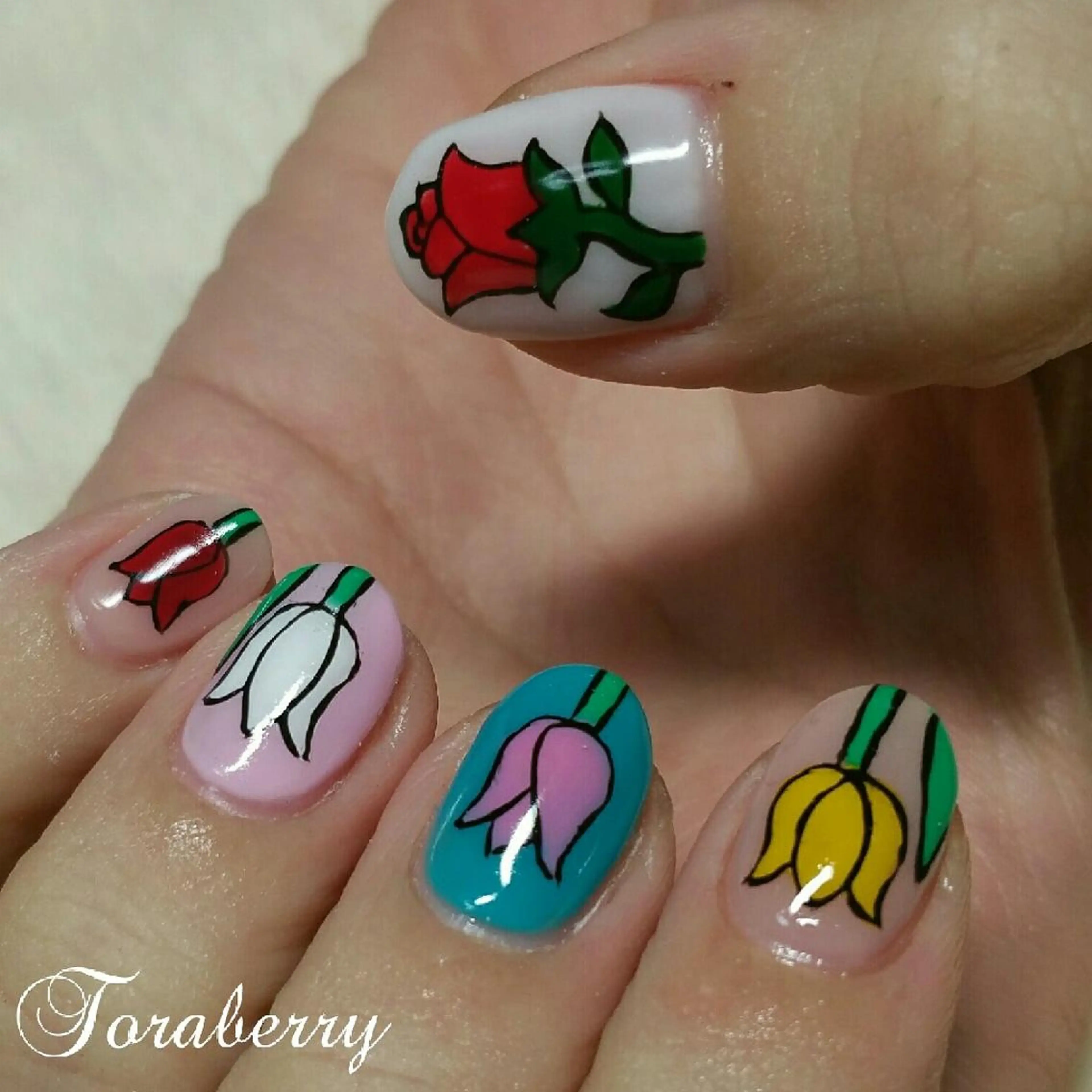 ネイル 持ち込み ネイリスト なつみのネイルデザイン