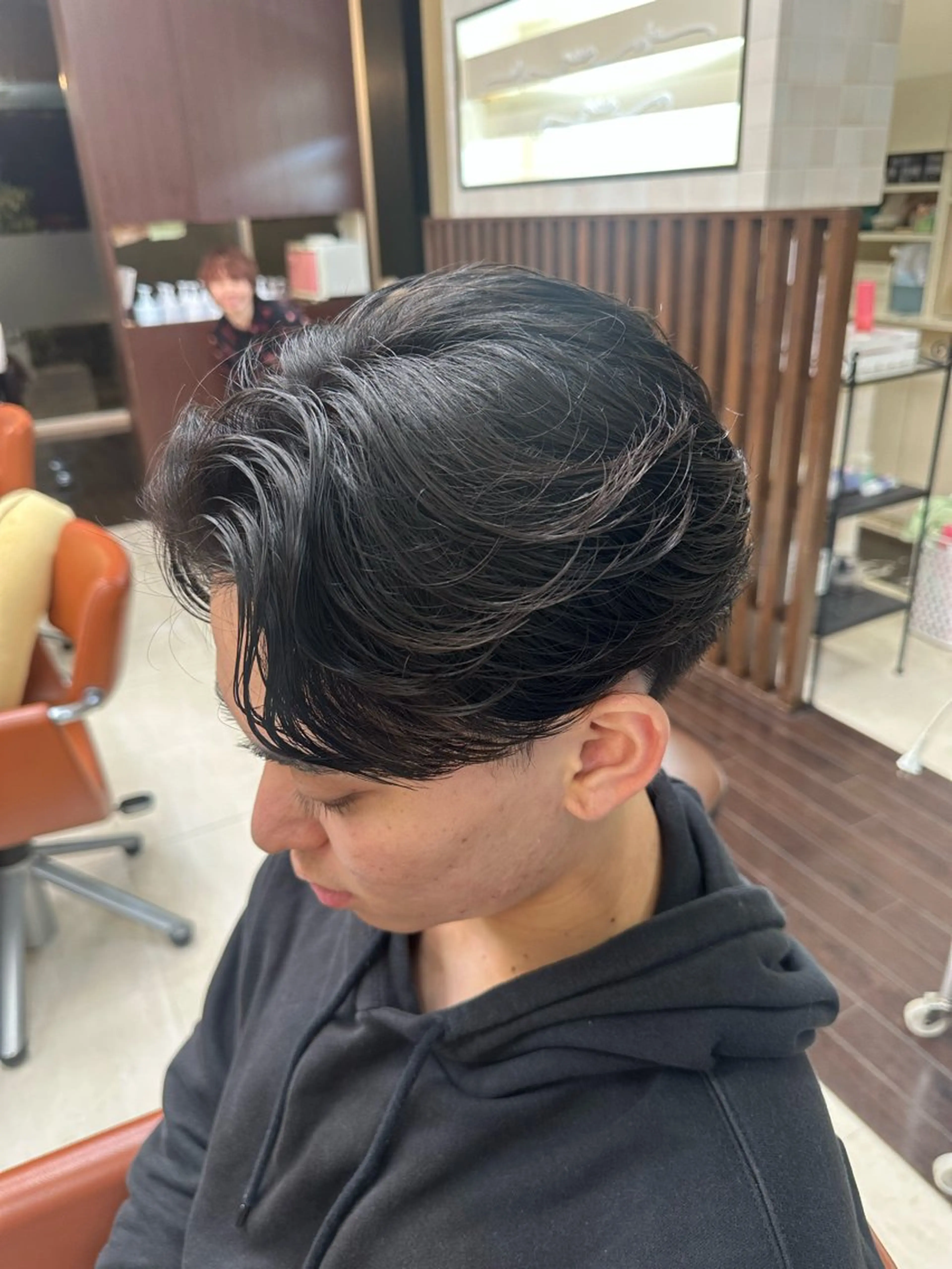 ショート カラー パーマ メンズ ニュアンスパーマ カット パーマ 毎月230人担当/ メンズヘア/清和武虎のヘアスタイル