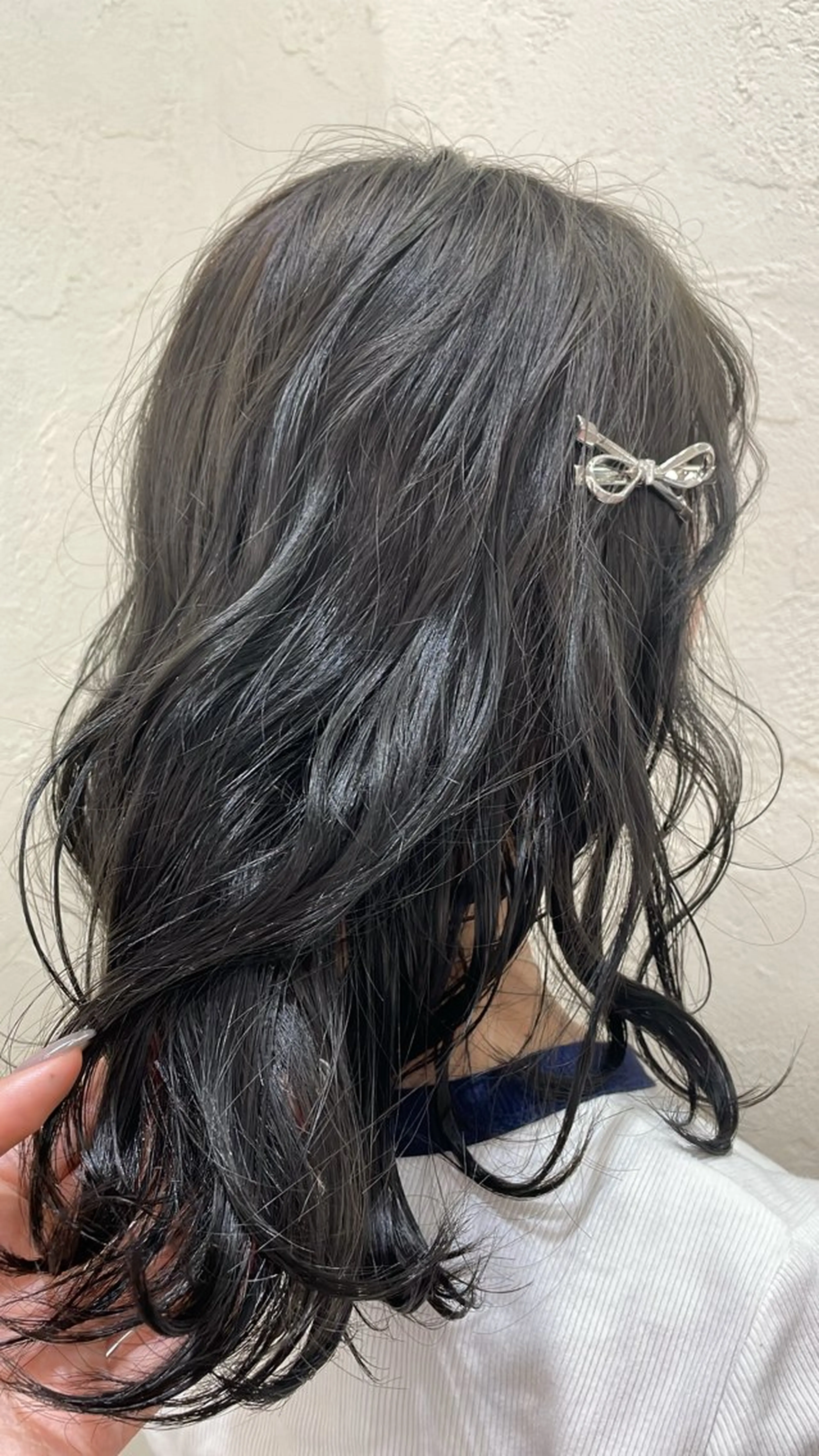 セミロング セミロングパーマ ユナ ナチュラル／透明感のヘアスタイル