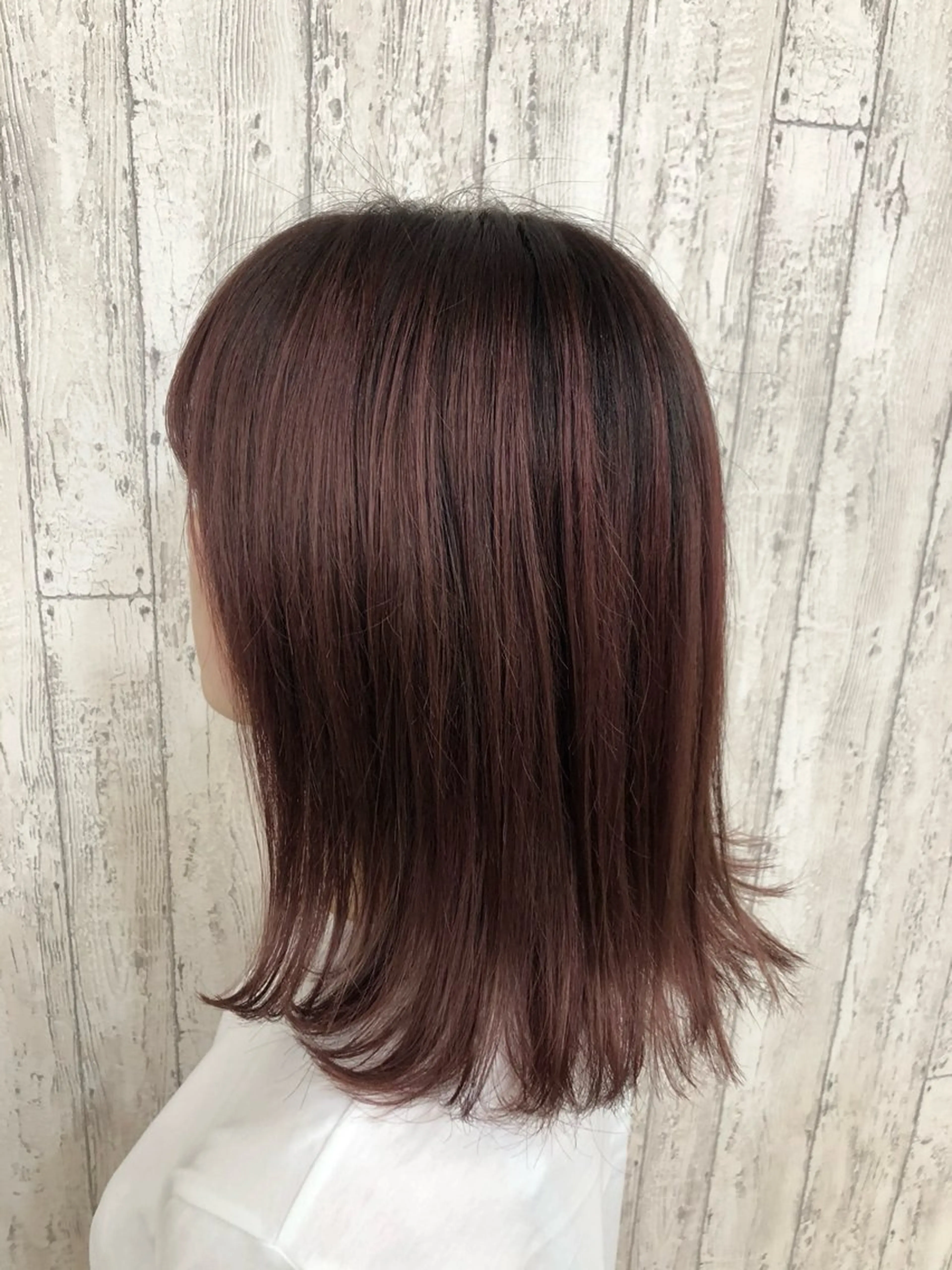 カラー ブラウンカラー レッドカラー ヘアカラー トリートメント 韓国風カラー/ 縮毛矯正/まい🪐‪のヘアスタイル