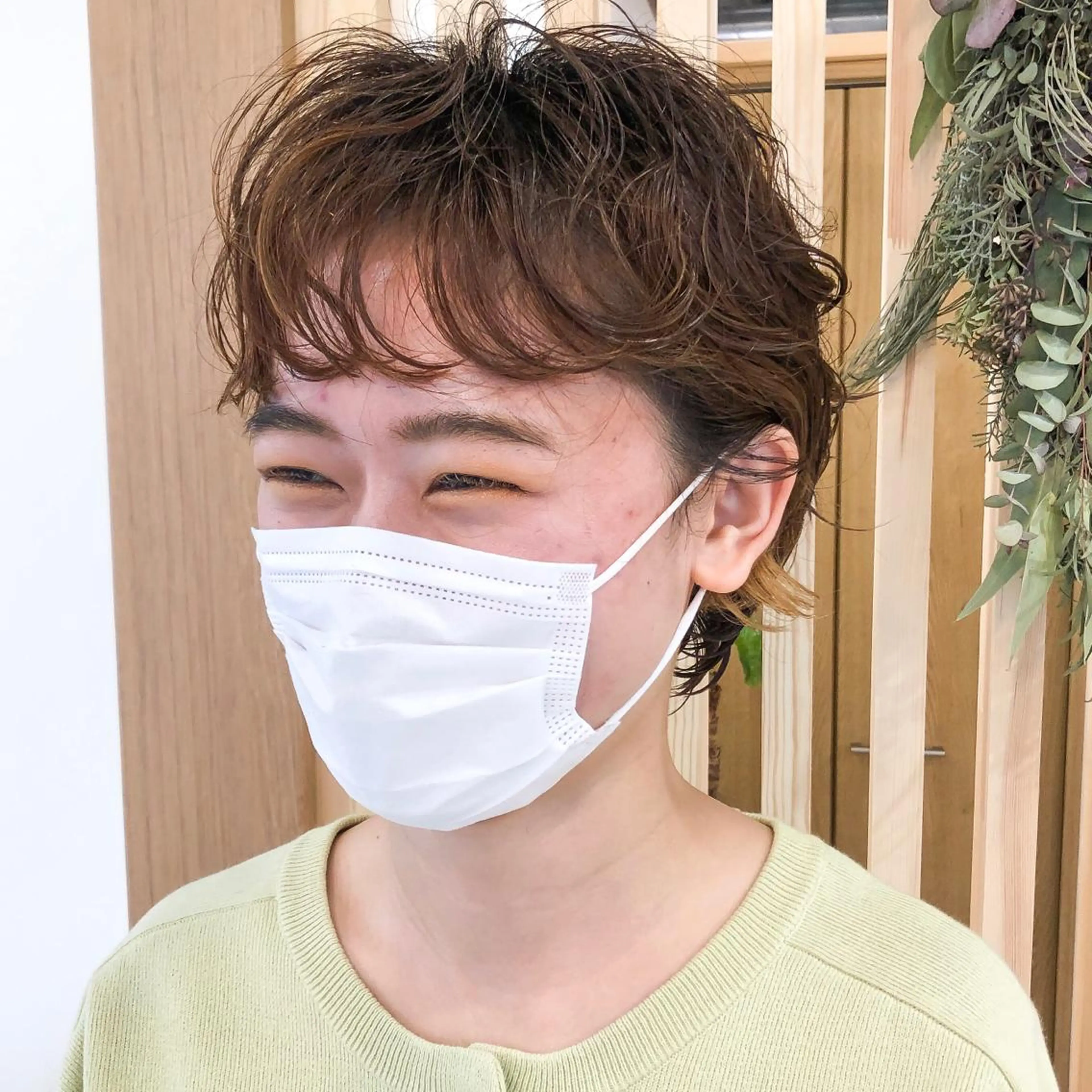 ショート パーマ ショートヘア エトウリクシ パーマ美容師のヘアスタイル