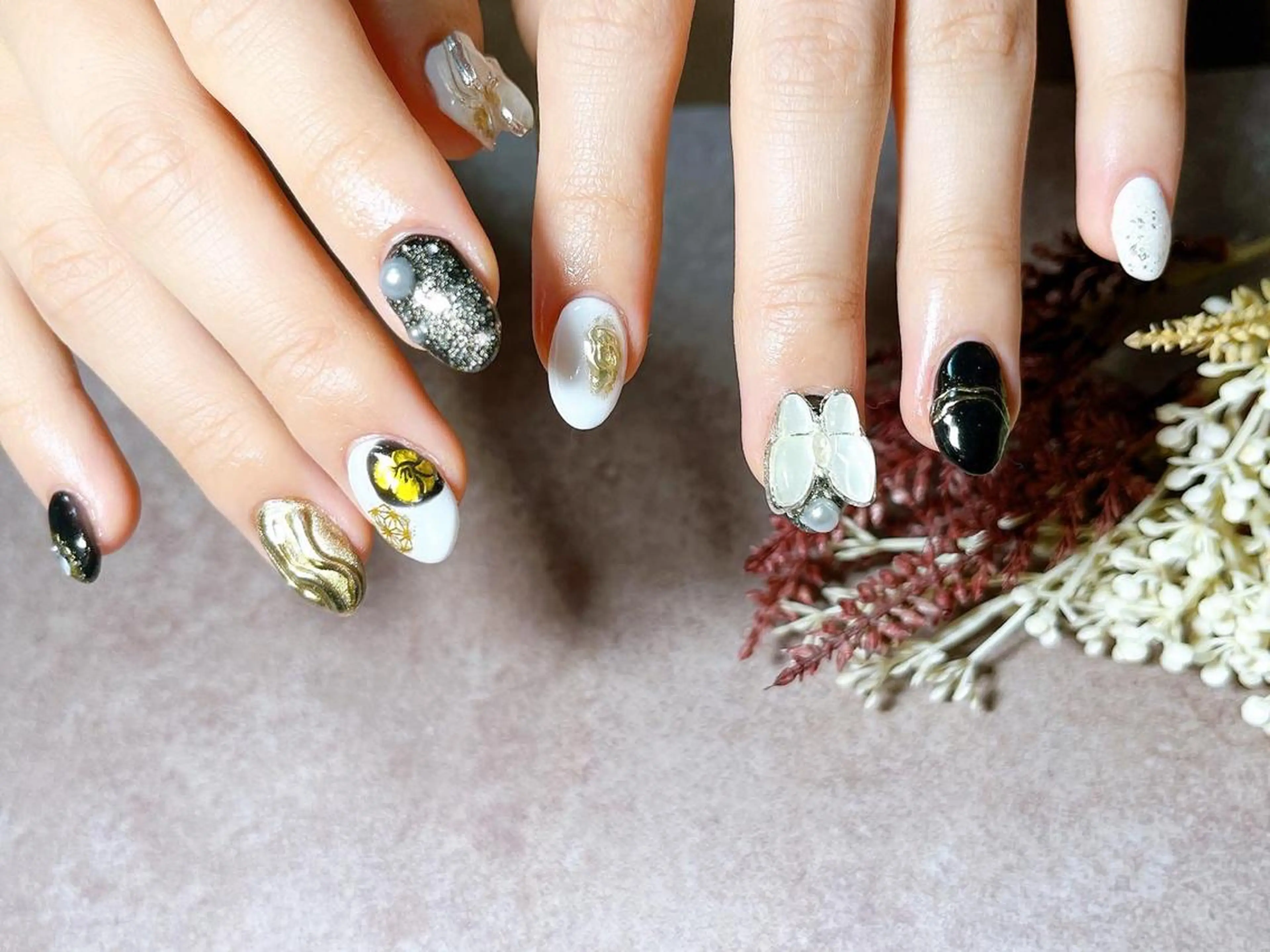 ネイル ハンドネイル nail salon M'U【エムユー】のネイルデザイン