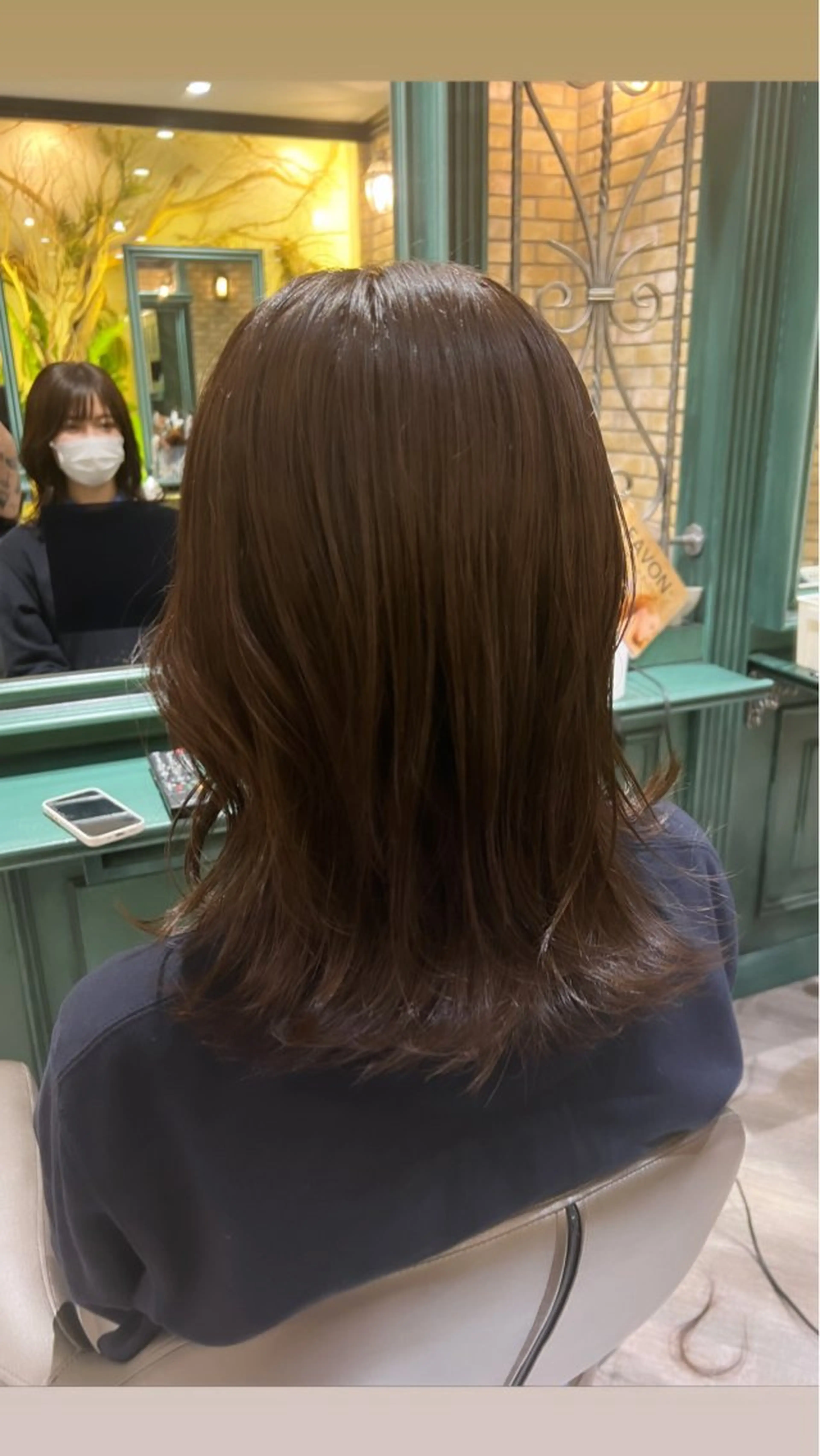 ミディアム カット ヘアカラー LOG武蔵新城所属・口コミ見てください！ ⭐️メンズカット大成のヘアスタイル