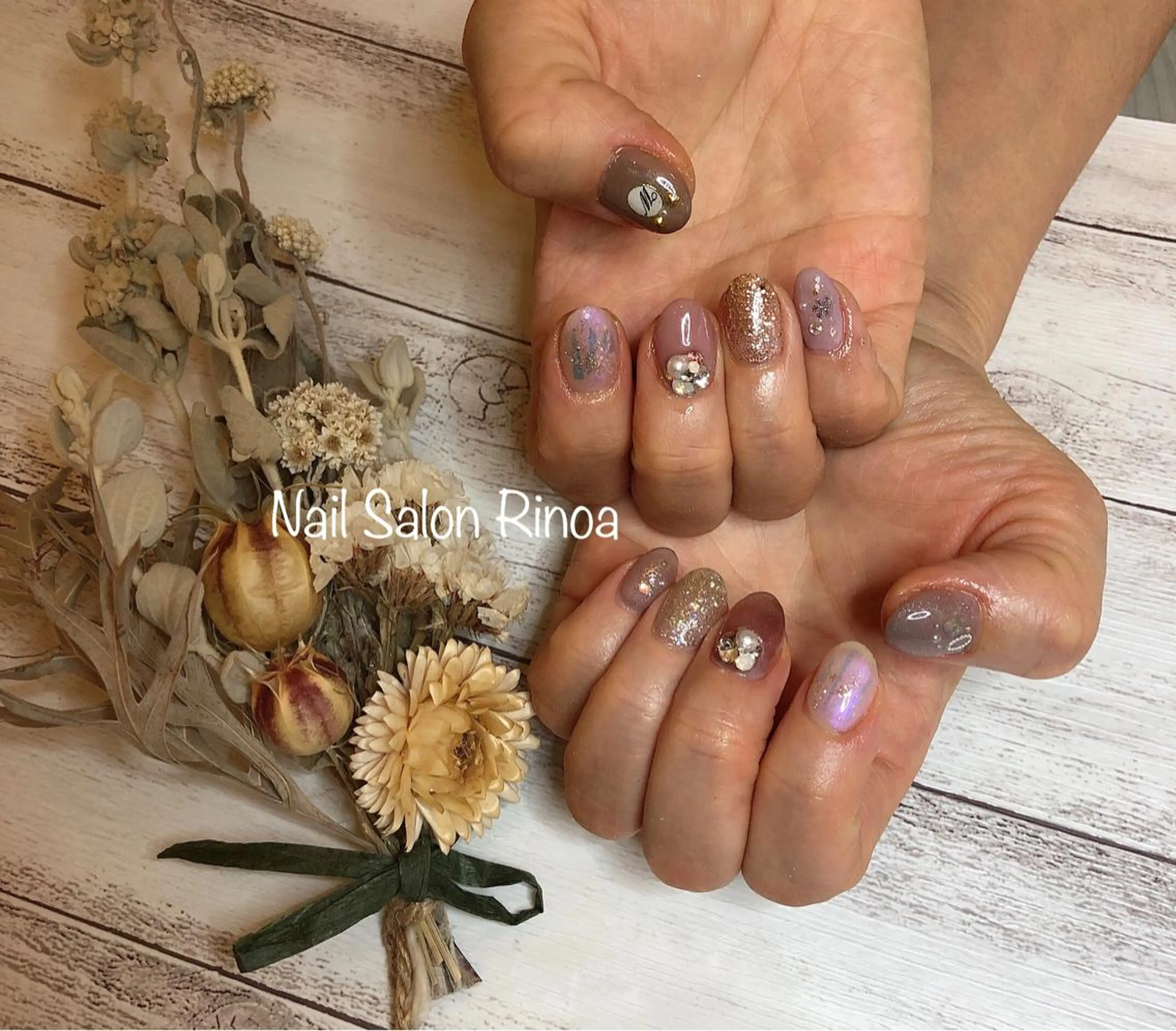 ネイル Nail Salon Rinoaのネイルデザイン