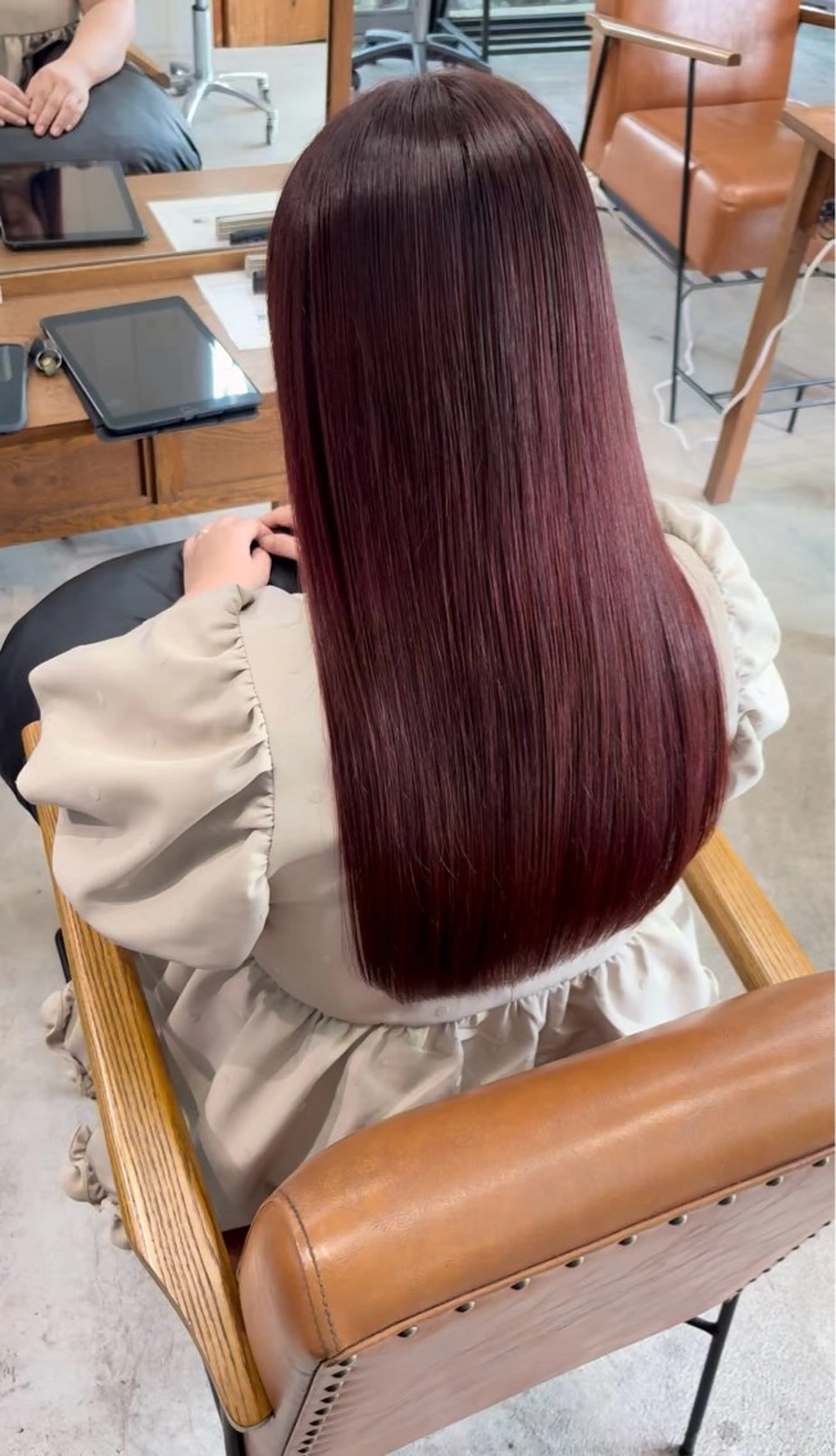 ロング カット ヘアカラー トリートメント Nicoru*所属・SONO 【一宮】のヘアスタイル