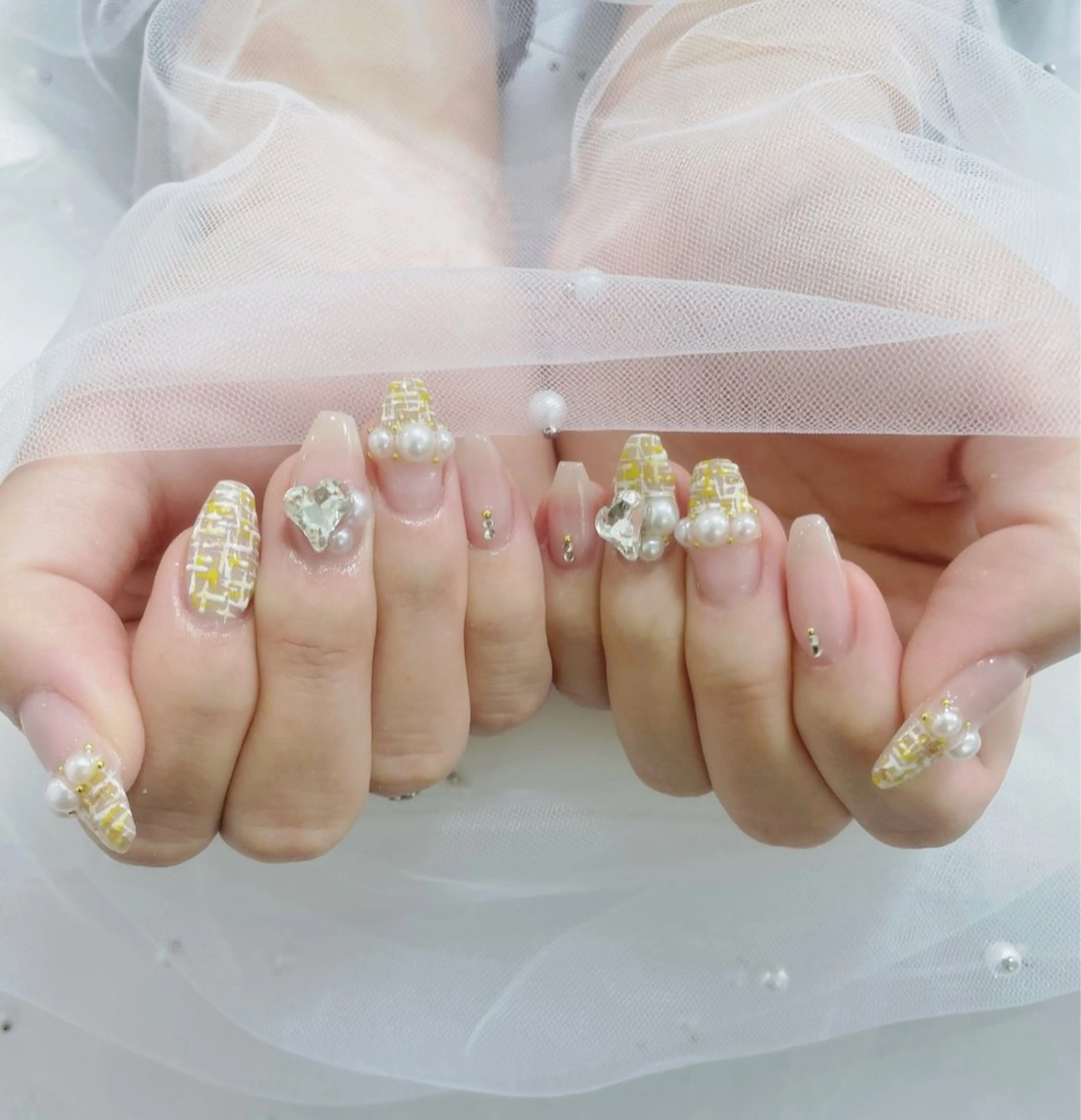 ネイル まつ毛エクステ・まつげパーマ・パリジェンヌ専門店 miel Beauty 【ミエル】所属・。 minamiのネイルデザイン