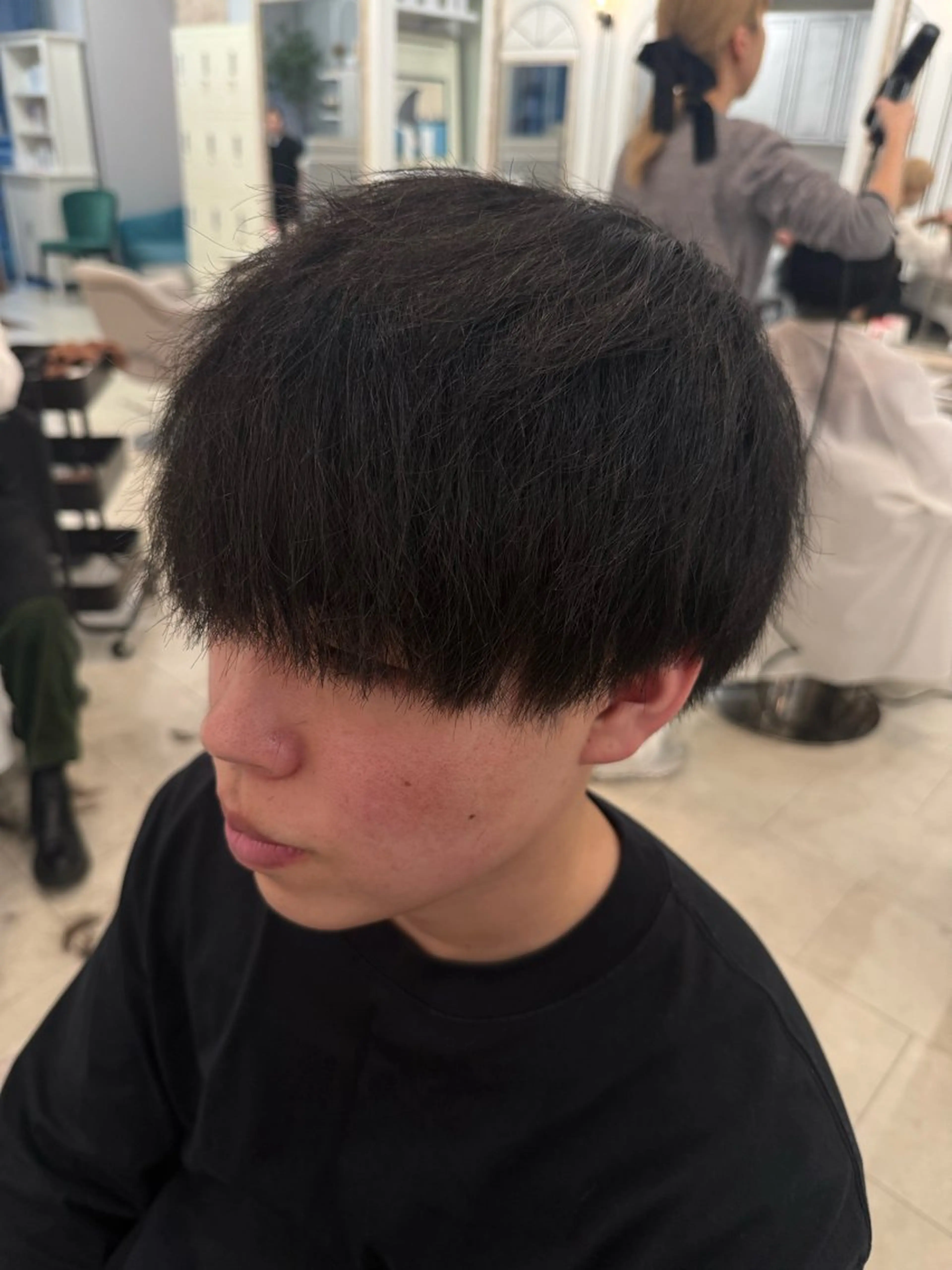 ショート メンズ Eclat【エクラ】所属・三上 莉里のヘアスタイル