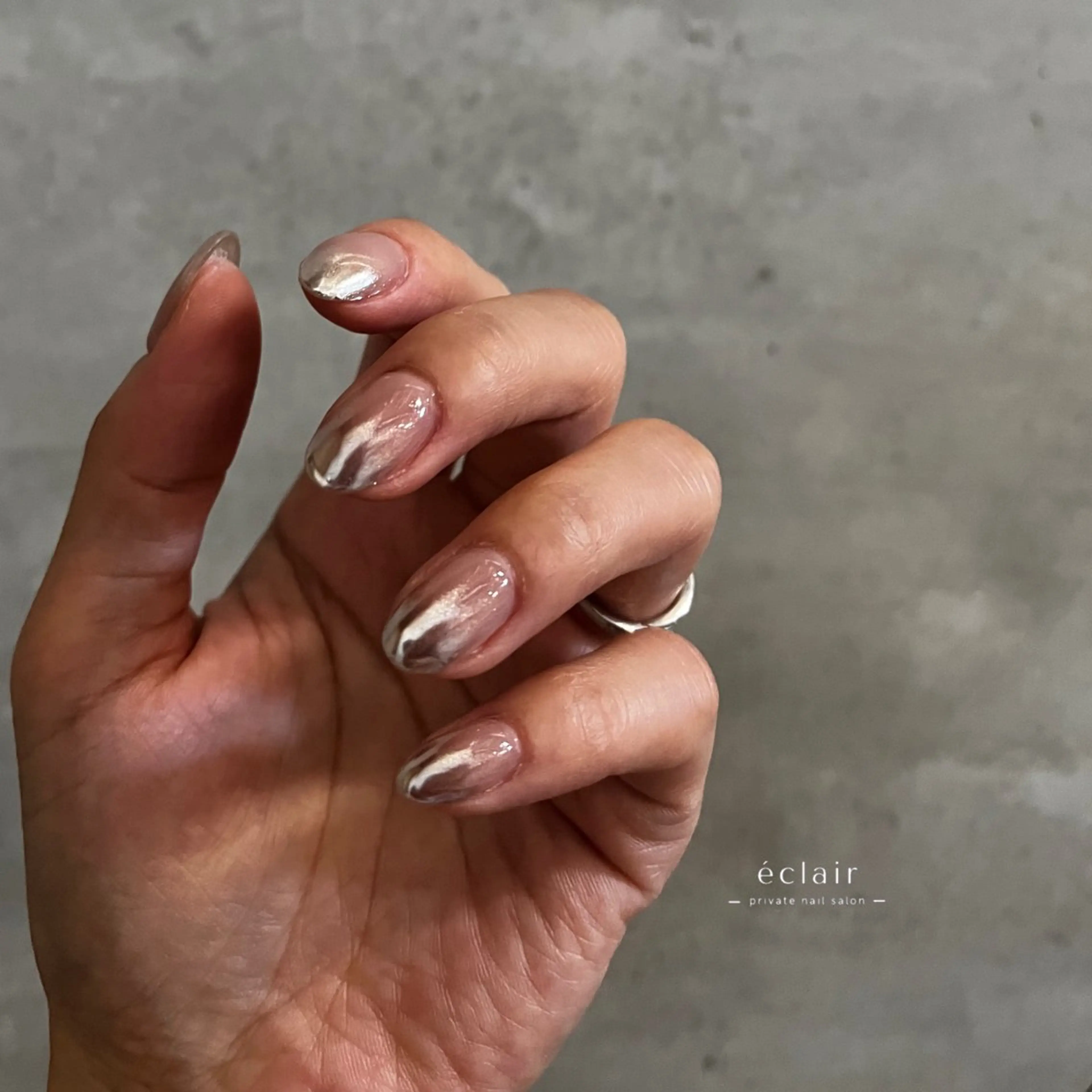 ネイル ハンドネイル - Éclair - hitomiのネイルデザイン
