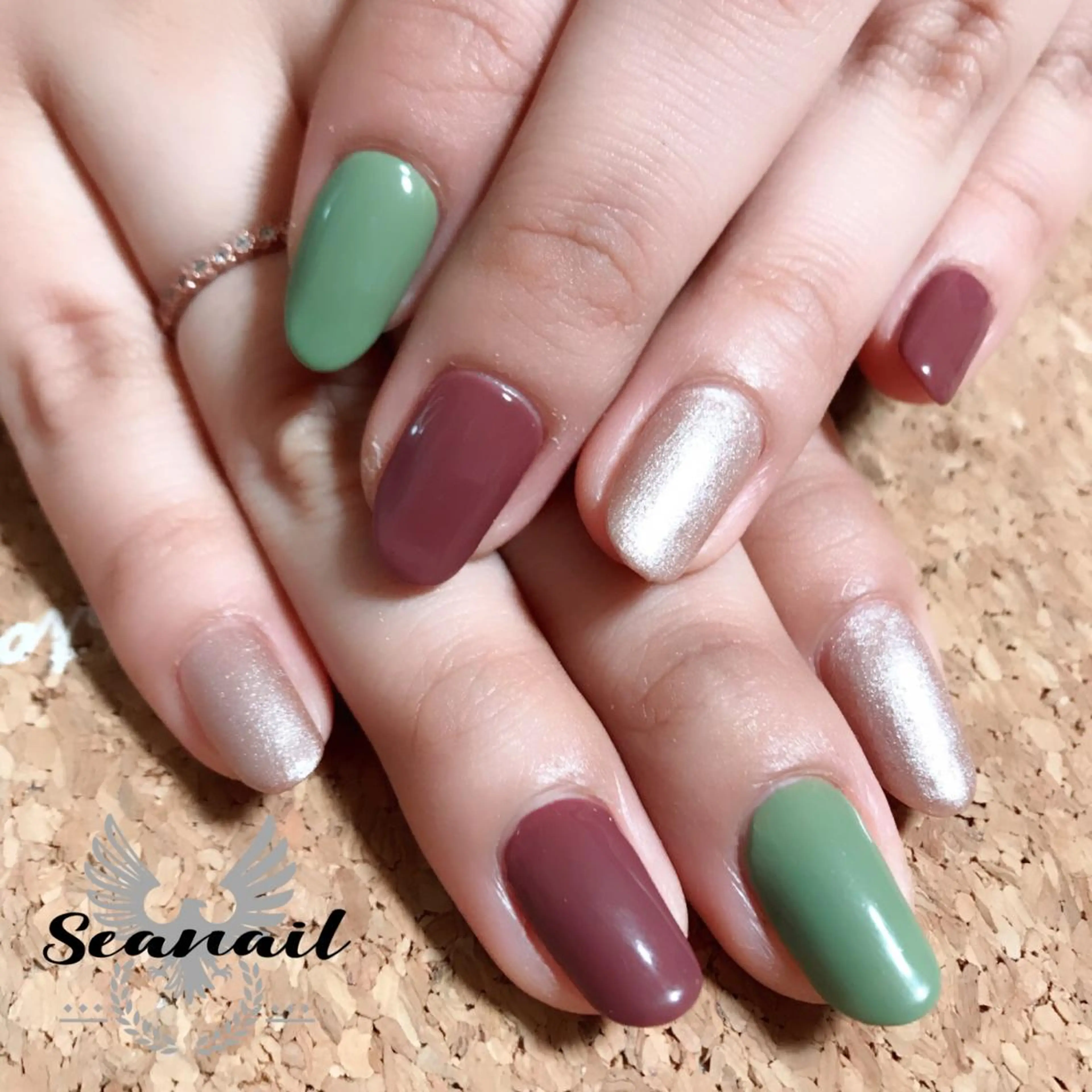 ネイル 小尾 栞のネイルデザイン