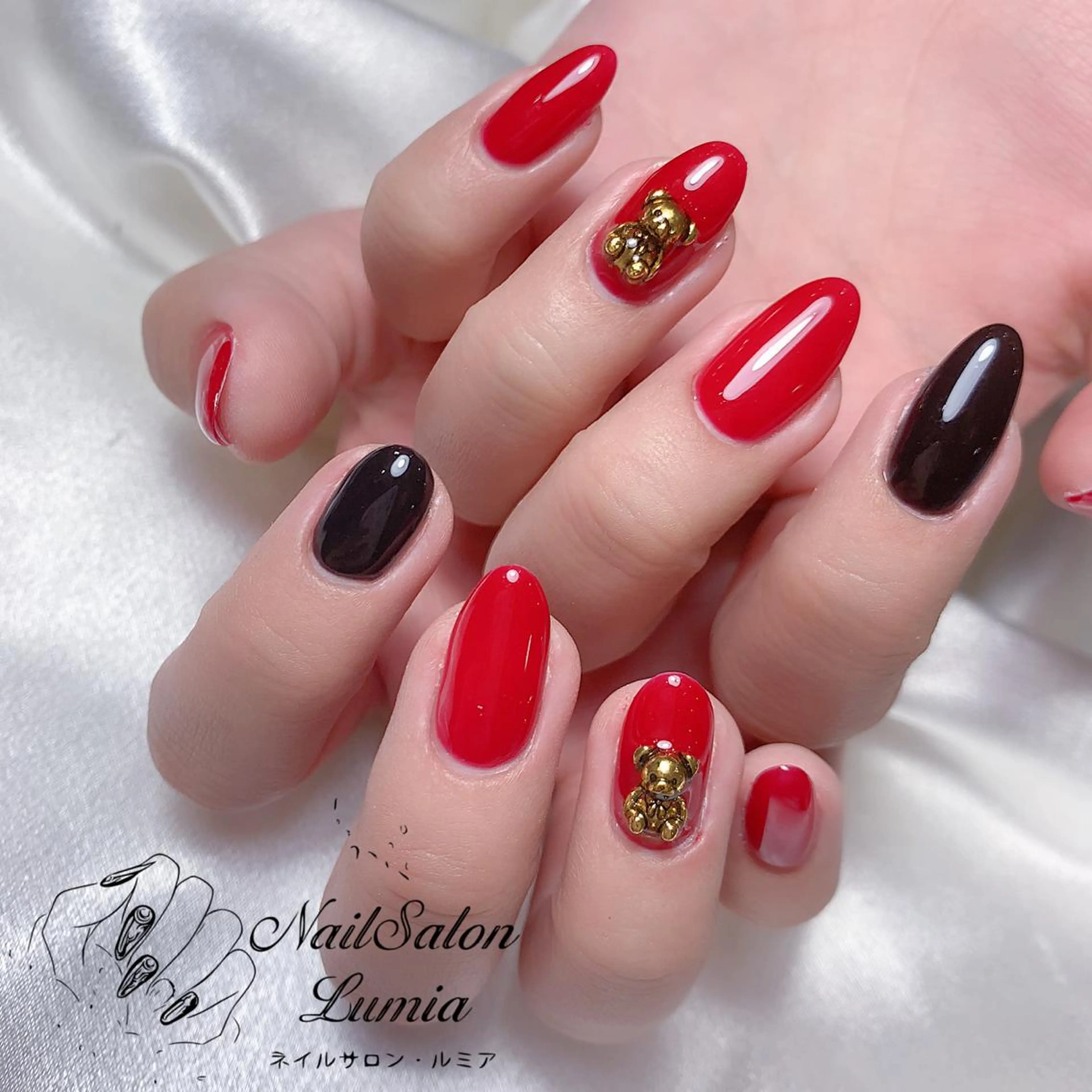 ネイル ハンドネイル ネイルサロン ルミア Lumia 店長のネイルデザイン