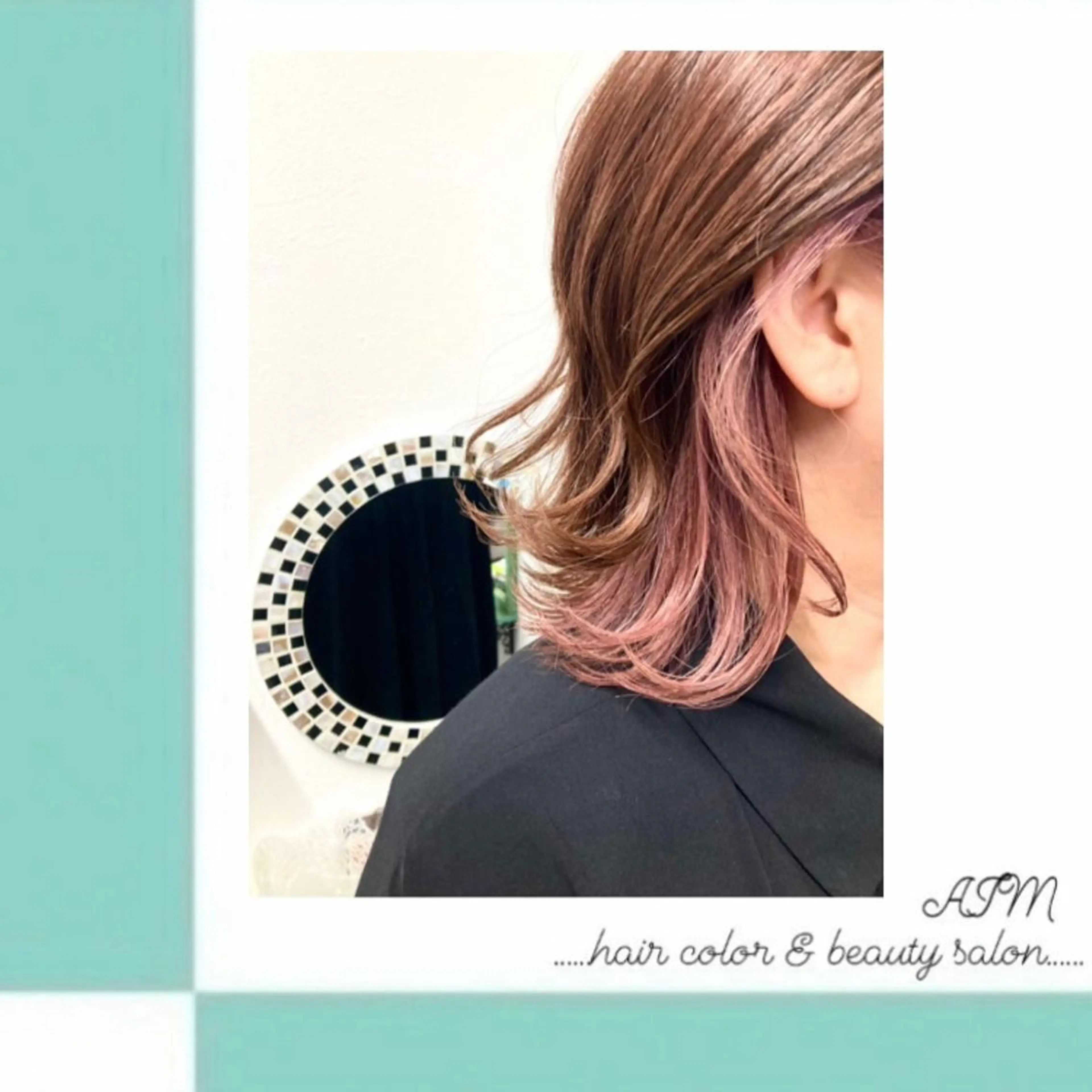 セミロング カラー パーマ ヘアアレンジ AIM所属・髪質改善✧︎カラー 💎AIM【アイム】のヘアスタイル