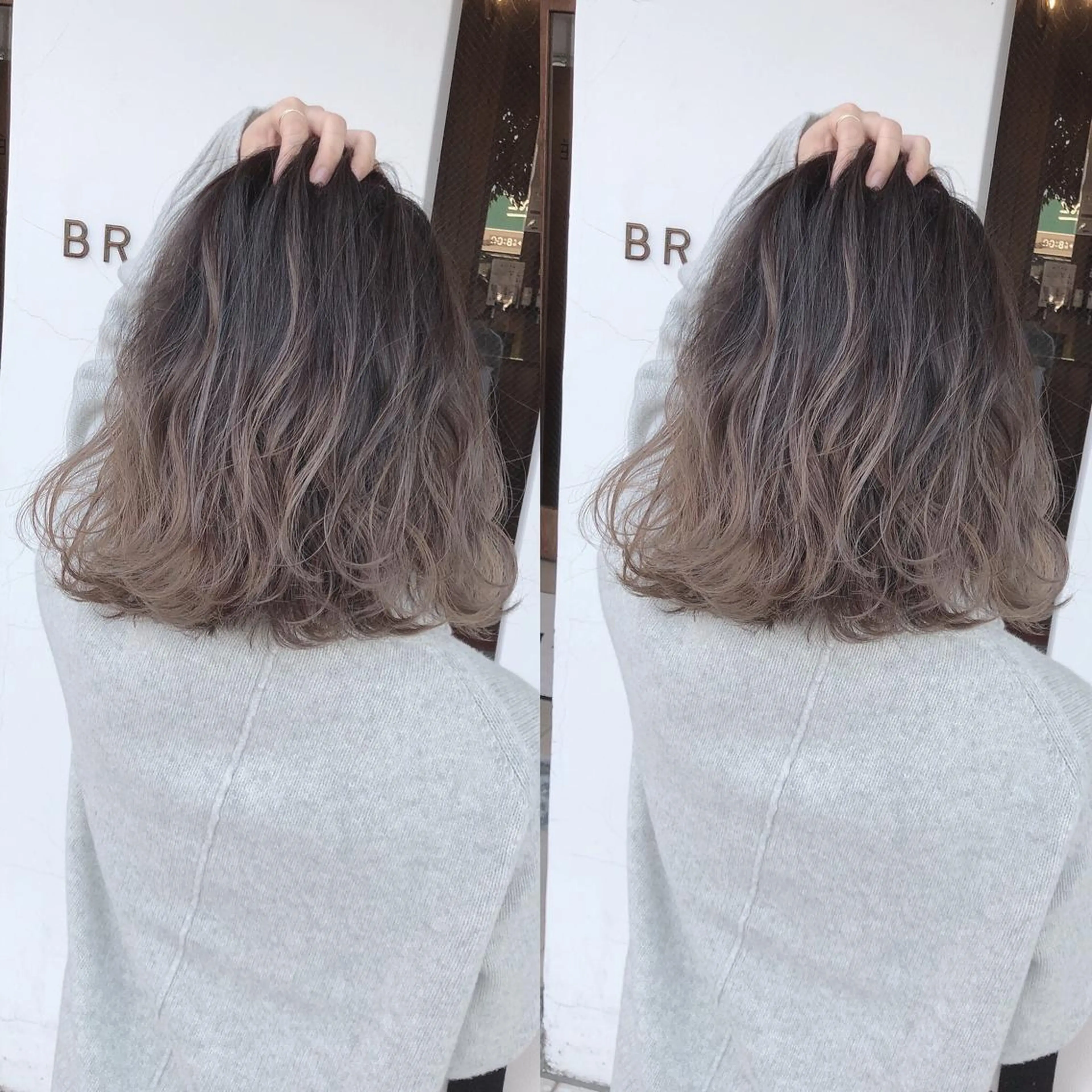 ミディアム ヘアカラー 具志 正太のヘアスタイル
