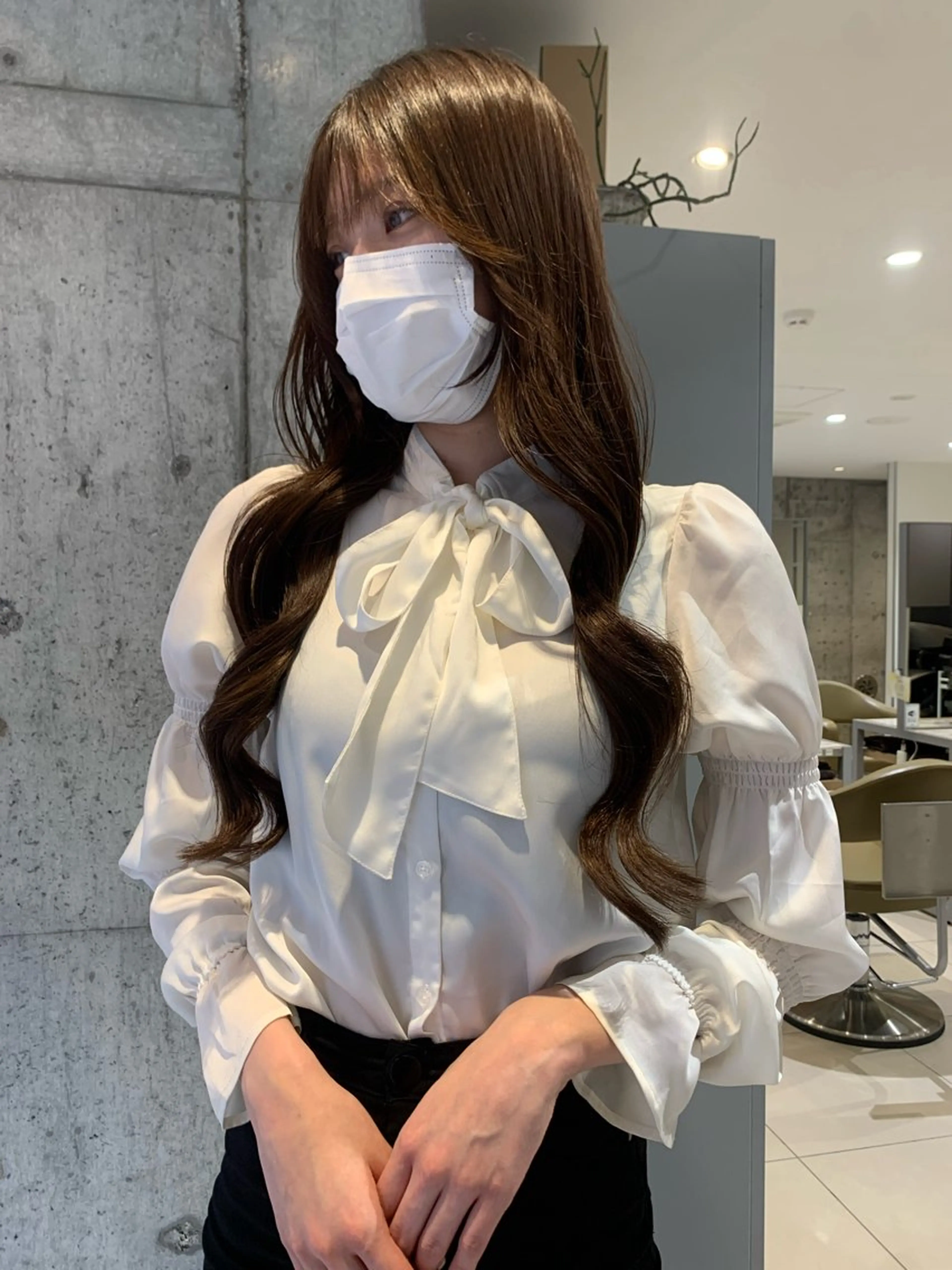 ロング 韓国風ヘア レイヤーカット カット レイヤー/メンズ /髪質改善　廣島公平のヘアスタイル